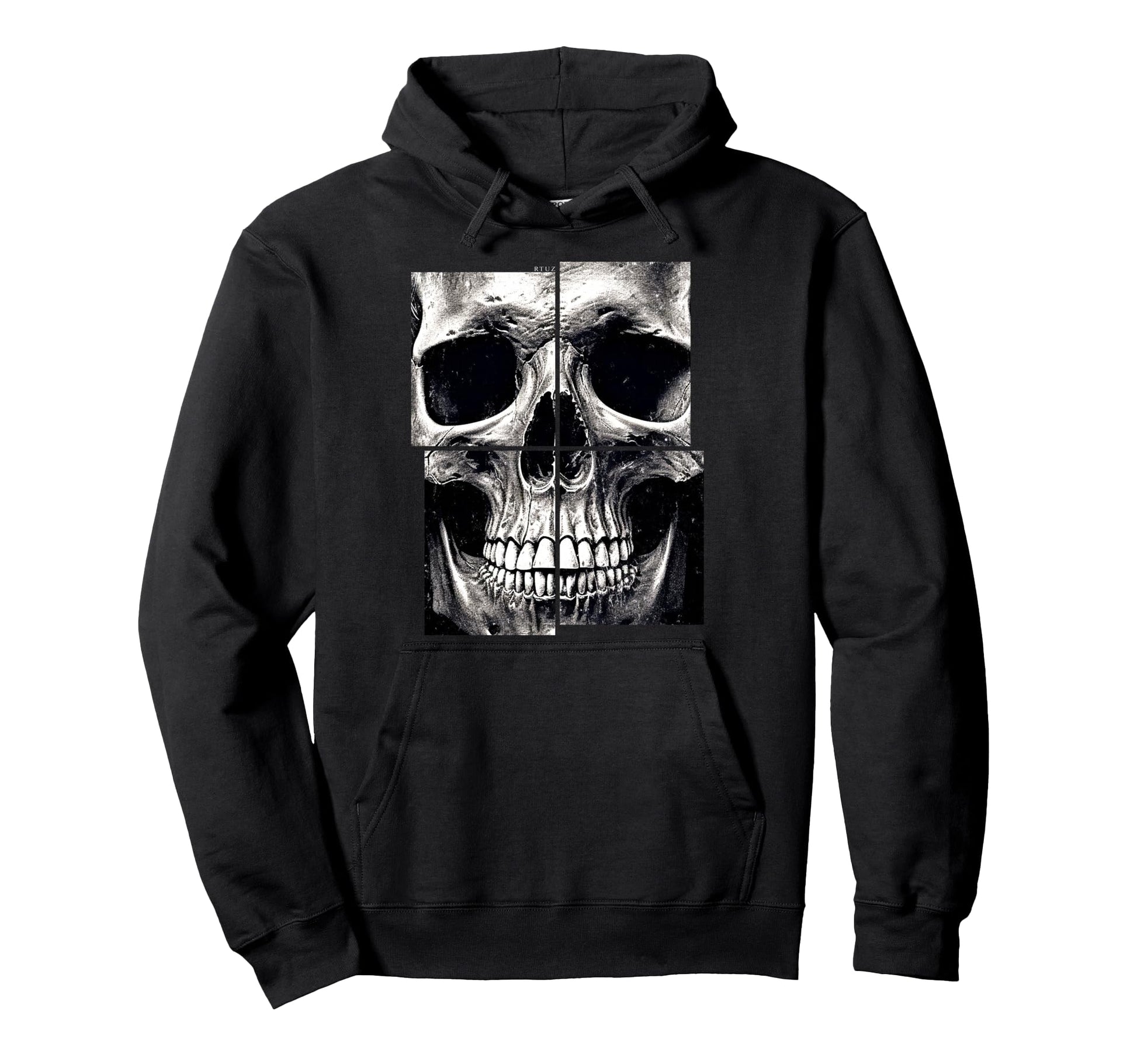 Aesthetic Streetwear Skull Hoodie - Streetwear Style for Adults - T-Shirt, Sweatshirt, Hoodie