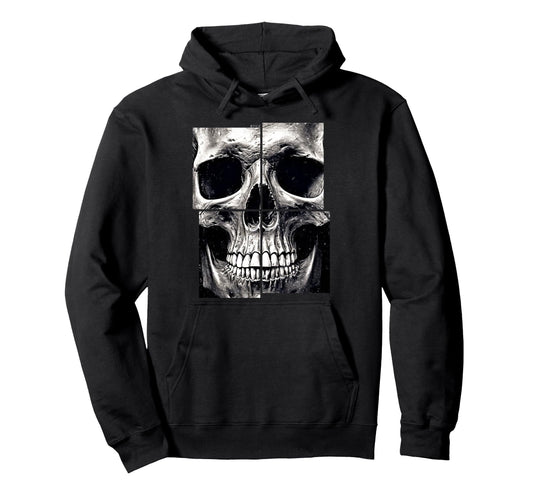 Aesthetic Streetwear Skull Hoodie - Streetwear Style for Adults - T-Shirt, Sweatshirt, Hoodie