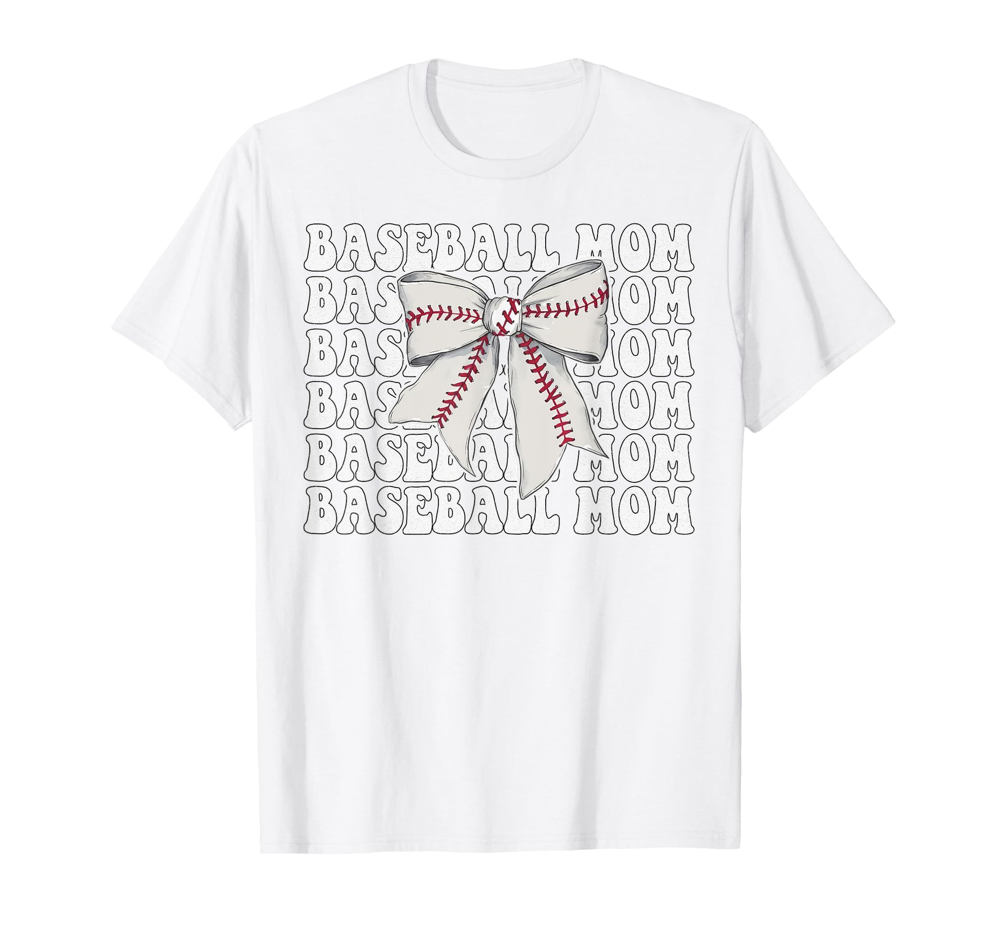 Baseball Mom Baseball Mama Mothers T-Shirt - Casual Everyday Wear Unisex - T-Shirt, Sweatshirt, Hoodie