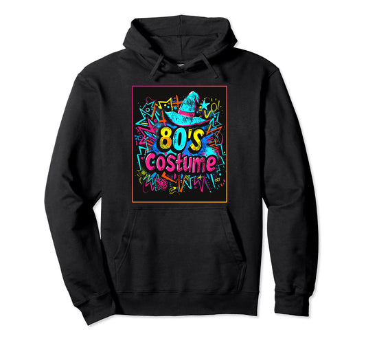 80S Costume Low Budget Party Hoodie - Fun Novelty Design Men Women - T-Shirt, Sweatshirt, Hoodie