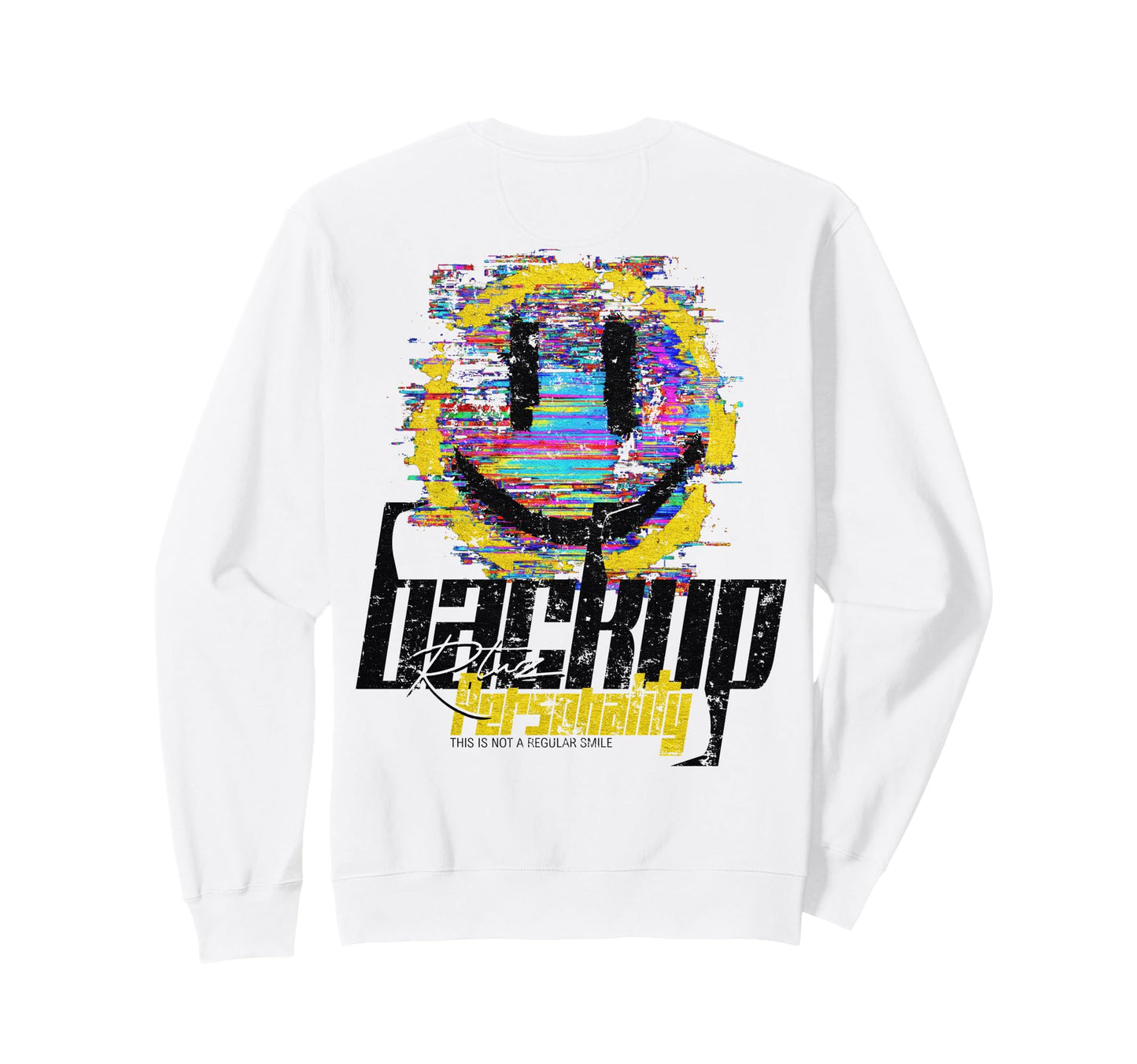 Y2K Back Streetwear Smile Sweatshirt - Unique Graphic Men Women - T-Shirt, Sweatshirt, Hoodie