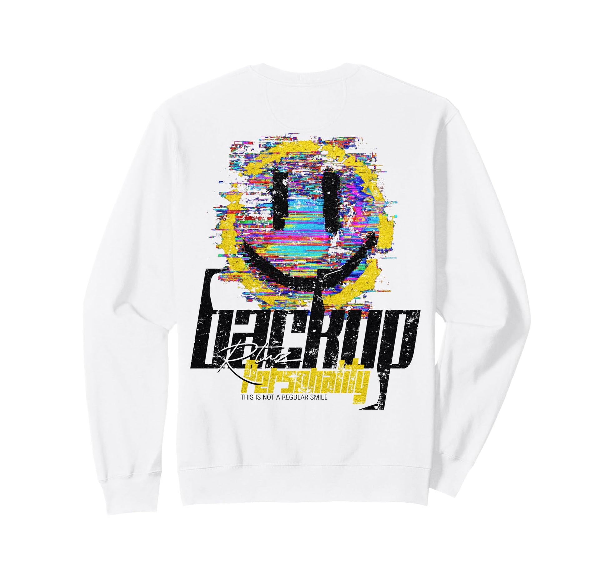 Y2K Back Streetwear Smile Sweatshirt - Unique Graphic Men Women - T-Shirt, Sweatshirt, Hoodie