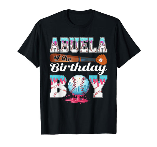 Baseball Ice Cream Drip Abuela T-Shirt - Minimalist Print Men Women - T-Shirt, Sweatshirt, Hoodie