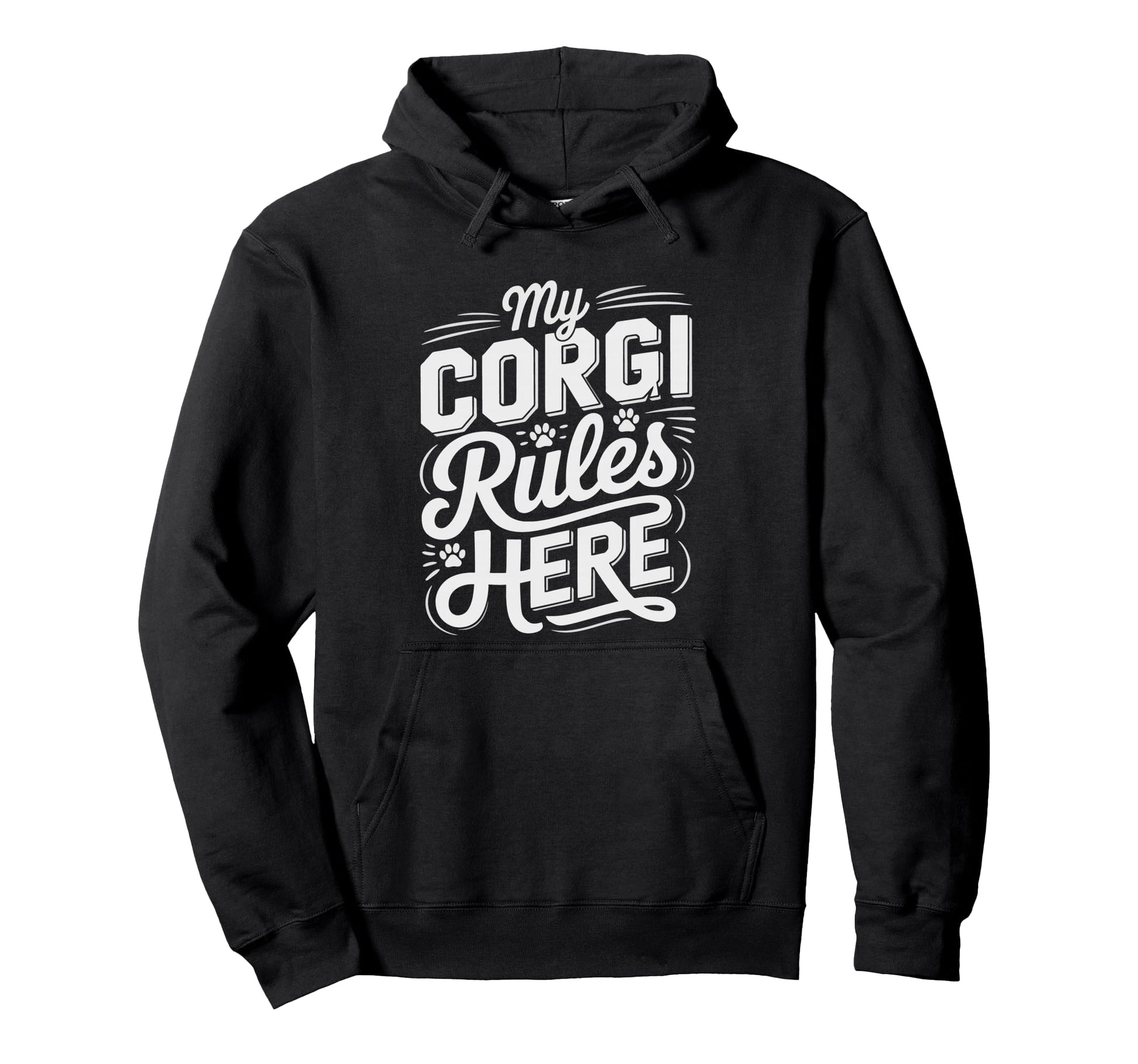 Corgi Mom Runs House Rules Charge Home Hoodie - Streetwear Style Unisex - T-Shirt, Sweatshirt, Hoodie