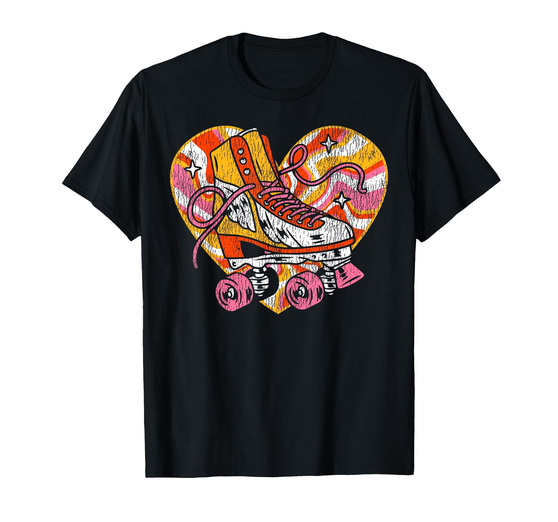 Roller Skating Skate 1970S Disco Ball T-Shirt - Aesthetic Graphic Unisex - T-Shirt, Sweatshirt, Hoodie