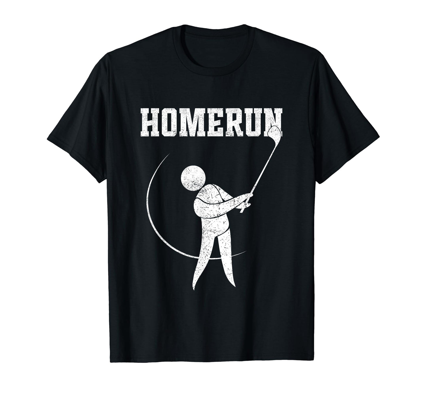 Homerun Baseball Golf Hole One Sports T-Shirt - Custom Art Print for Adults - T-Shirt, Sweatshirt, Hoodie