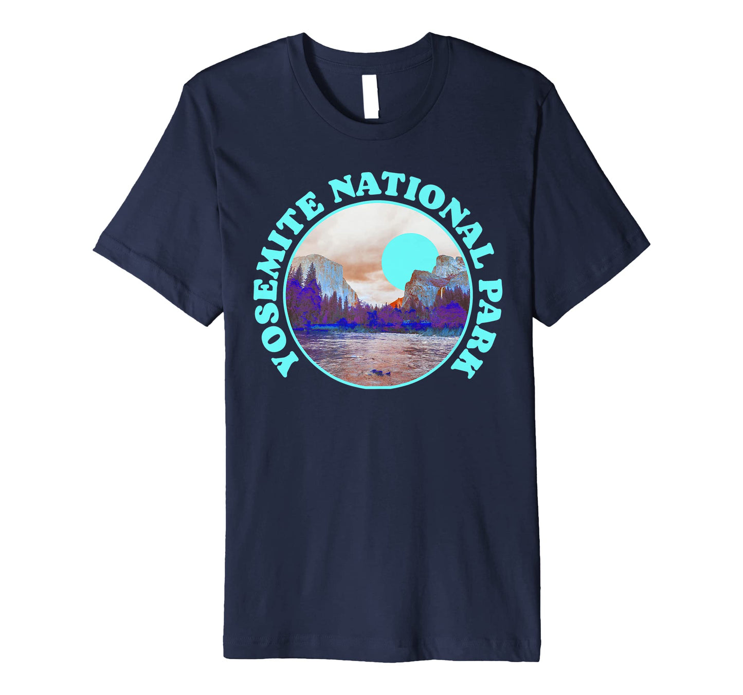 Yosemite Valley National Park Photo T-Shirt - Unique Graphic Unisex - T-Shirt, Sweatshirt, Hoodie