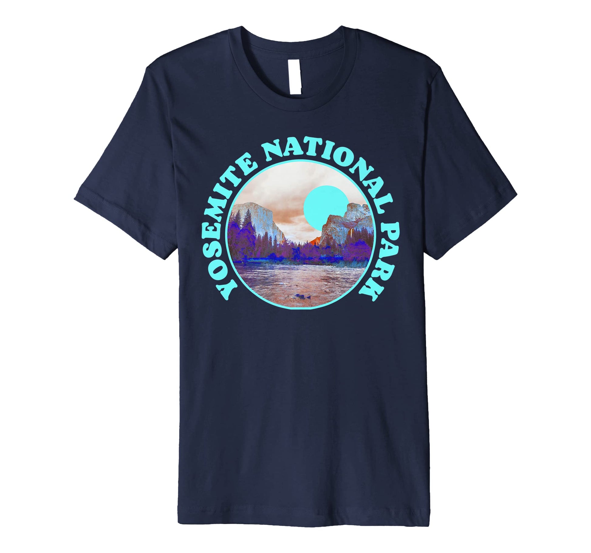 Yosemite Valley National Park Photo T-Shirt - Unique Graphic Unisex - T-Shirt, Sweatshirt, Hoodie