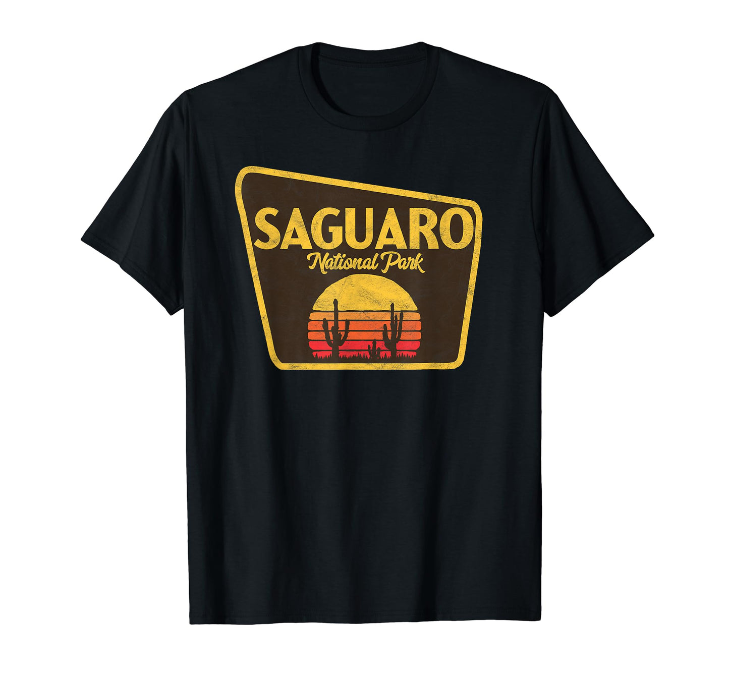 Saguaro National Park Sign T-Shirt - Unique Graphic Unisex - T-Shirt, Sweatshirt, Hoodie