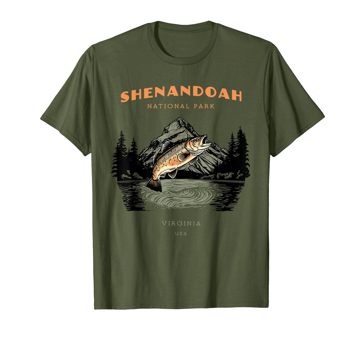 Shenandoah National Park Virginia T-Shirt - Aesthetic Graphic Unisex - T-Shirt, Sweatshirt, Hoodie