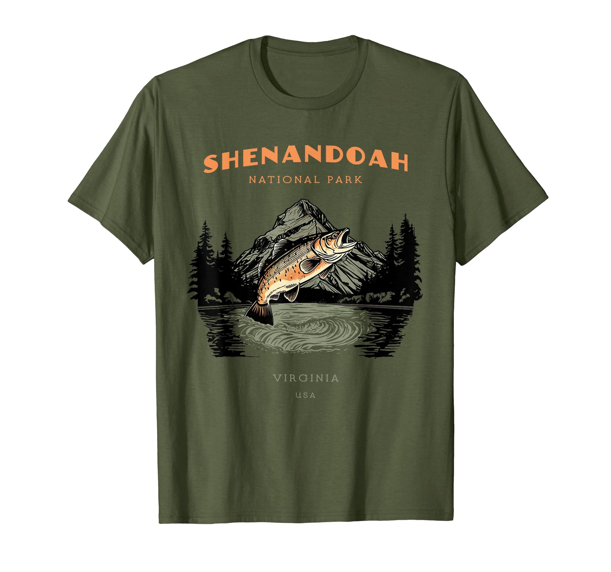 Shenandoah National Park Virginia T-Shirt - Aesthetic Graphic Unisex - T-Shirt, Sweatshirt, Hoodie