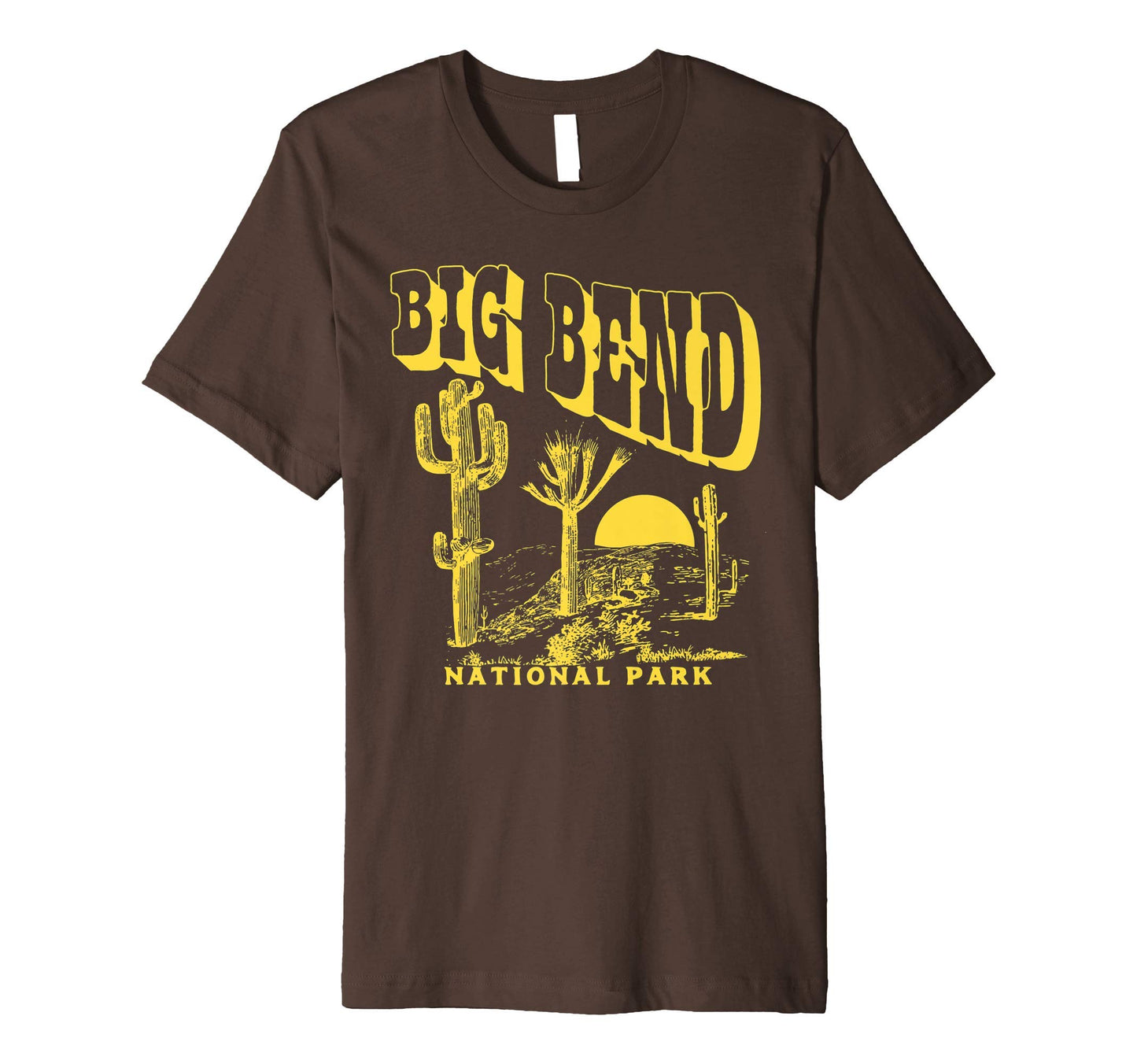 Big Bend National Park Saguaro T-Shirt - Streetwear Style for Adults - T-Shirt, Sweatshirt, Hoodie