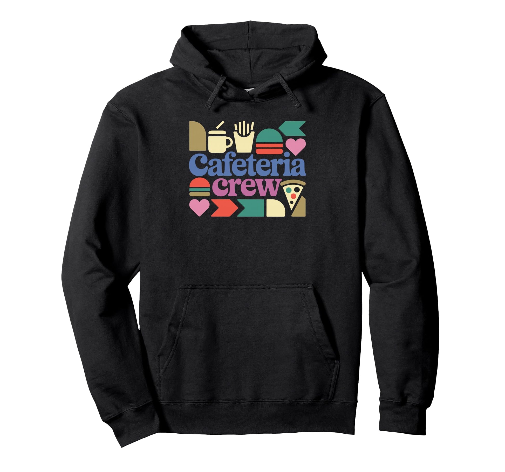Awesome School Lunch Ladies And Happy Hoodie - Custom Art Print Unisex - T-Shirt, Sweatshirt, Hoodie