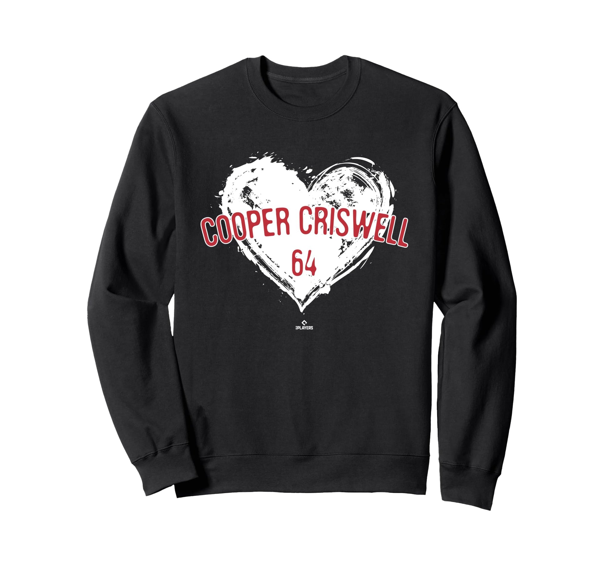 Distressed Heart Cooper Criswell Sweatshirt - Custom Art Print Men Women - T-Shirt, Sweatshirt, Hoodie