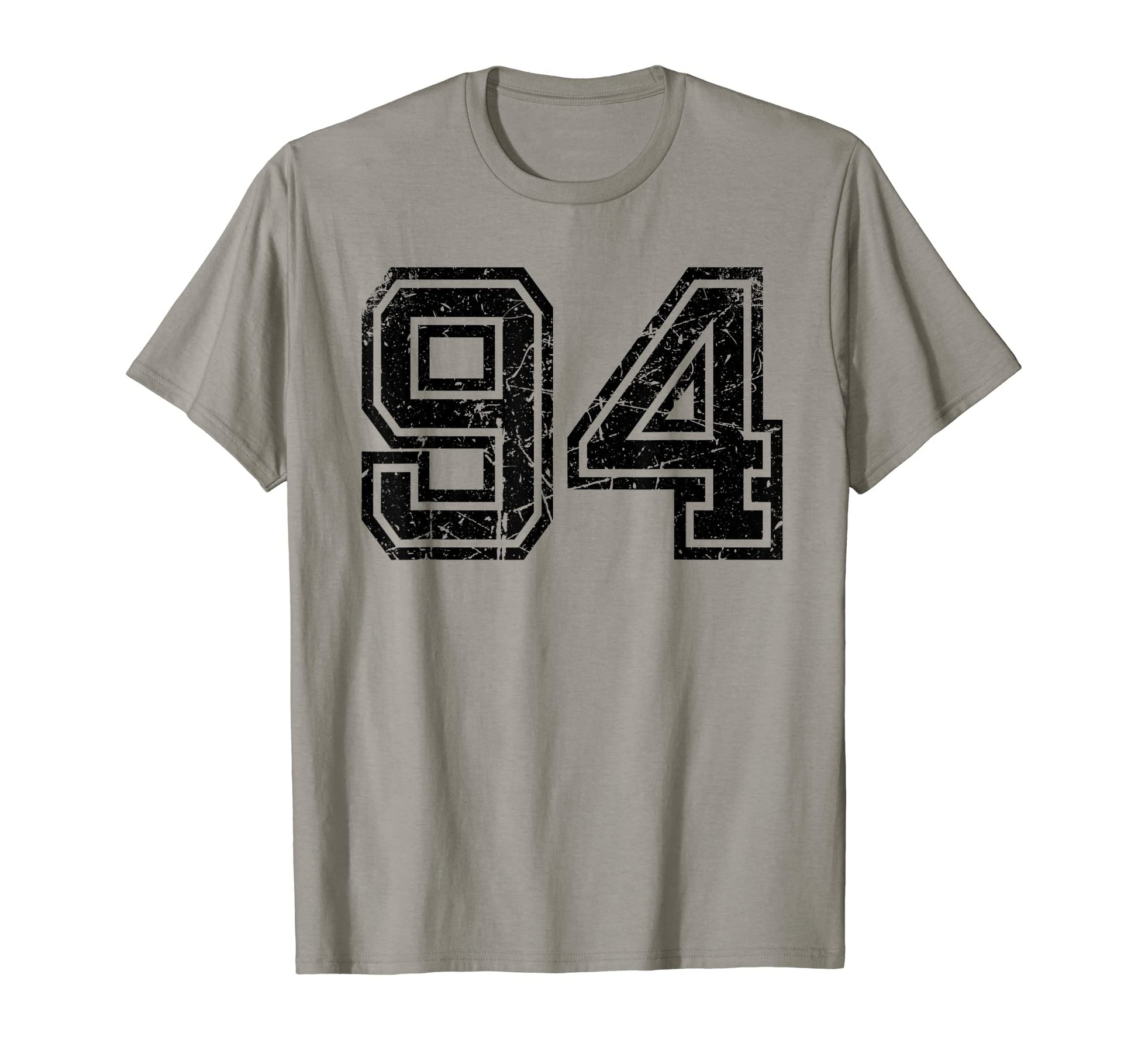 Number 94 Sports Jersey Varsity Lucky T-Shirt - Aesthetic Graphic Unisex - T-Shirt, Sweatshirt, Hoodie
