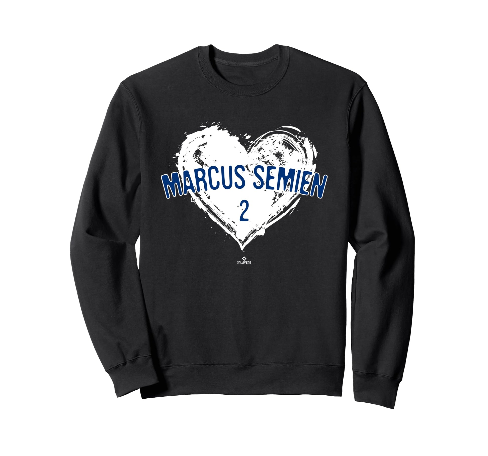 Distressed Heart Marcus Semien Sweatshirt - Streetwear Style Men Women - T-Shirt, Sweatshirt, Hoodie