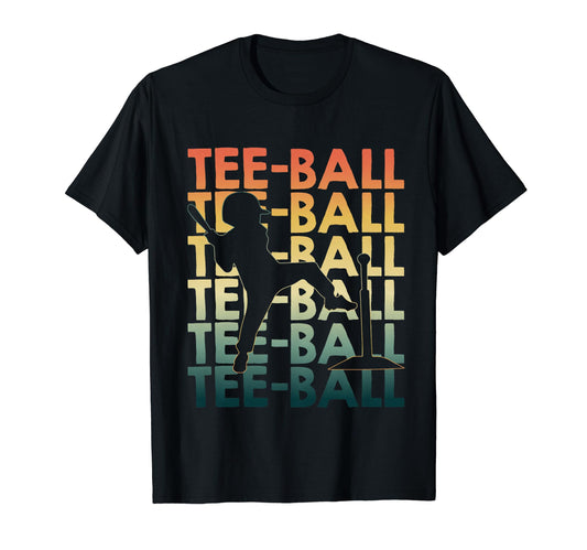 Ball Repetitive T Ball Player T-Shirt - Unique Graphic Unisex - T-Shirt, Sweatshirt, Hoodie