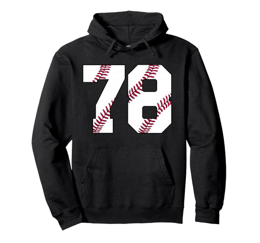 Baseball 1948 78Th Birthday 78 Hoodie - Casual Everyday Wear Men Women - T-Shirt, Sweatshirt, Hoodie