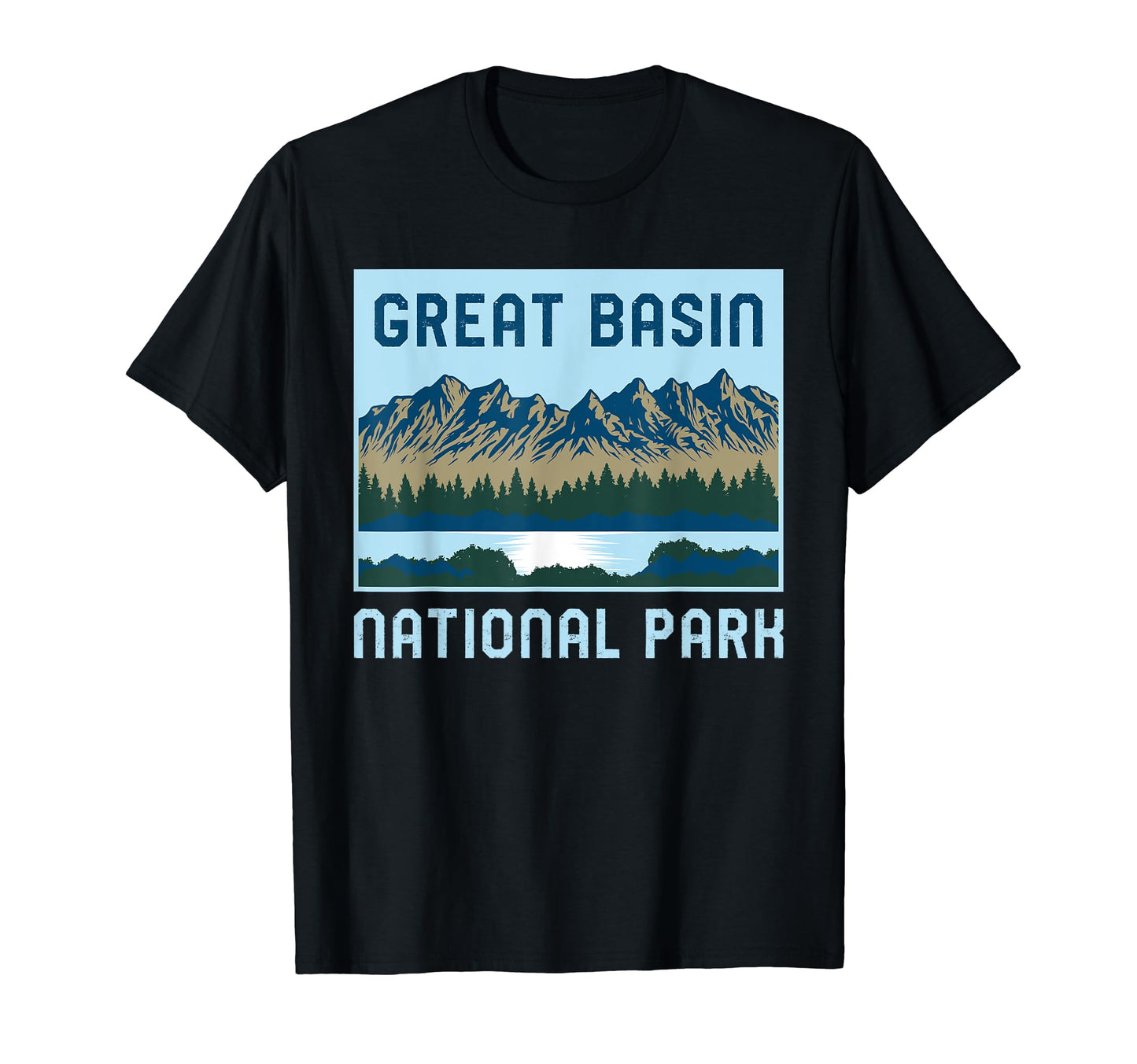 Great Basin National Park Nevada Vacation T-Shirt - Custom Art Print Unisex - T-Shirt, Sweatshirt, Hoodie