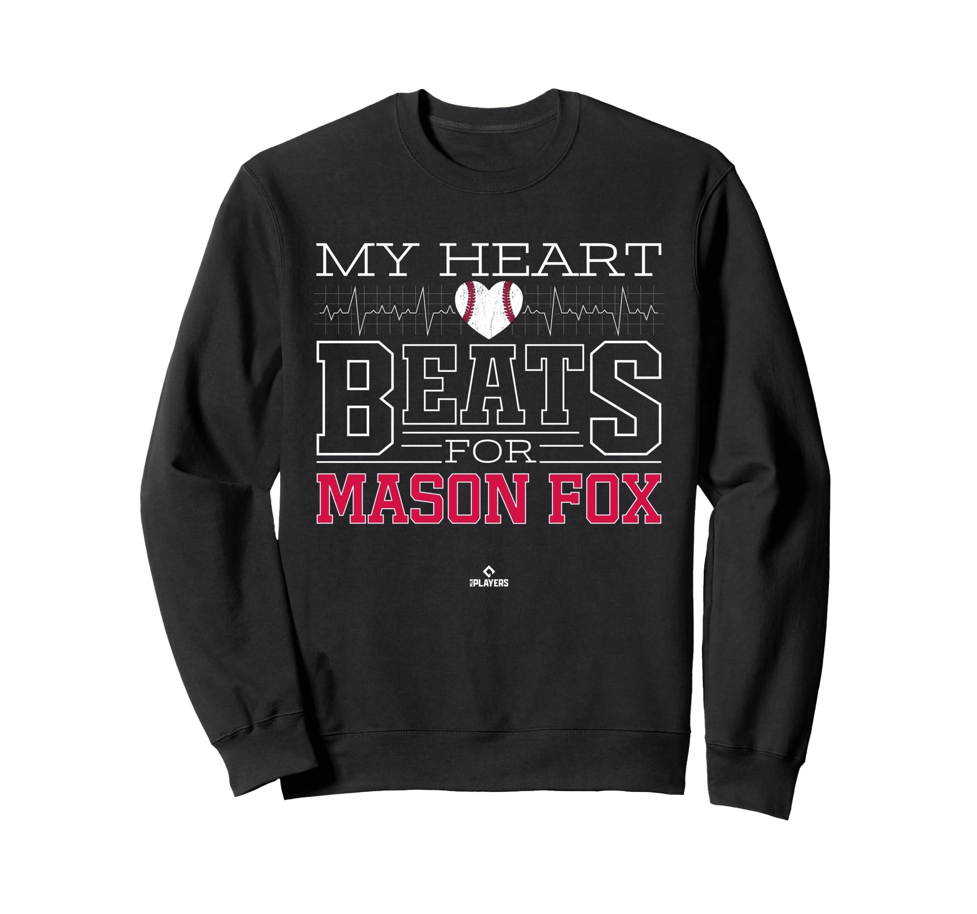 My Heart Beats Mason Fox Sweatshirt - Casual Everyday Wear for Adults - T-Shirt, Sweatshirt, Hoodie