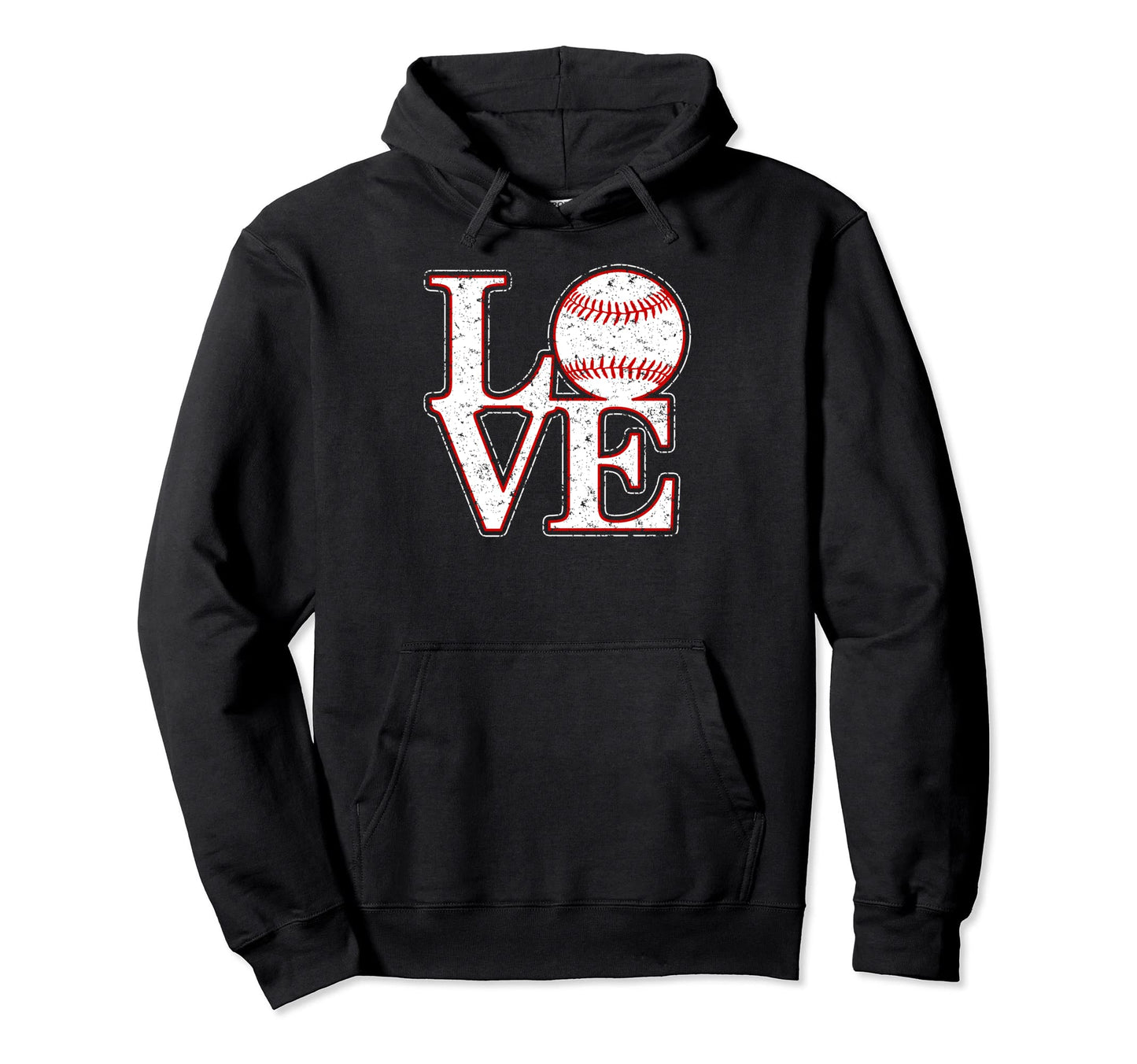 Love Baseball Lover Baseball Fan Womens Hoodie - Novelty Apparel Men Women - T-Shirt, Sweatshirt, Hoodie