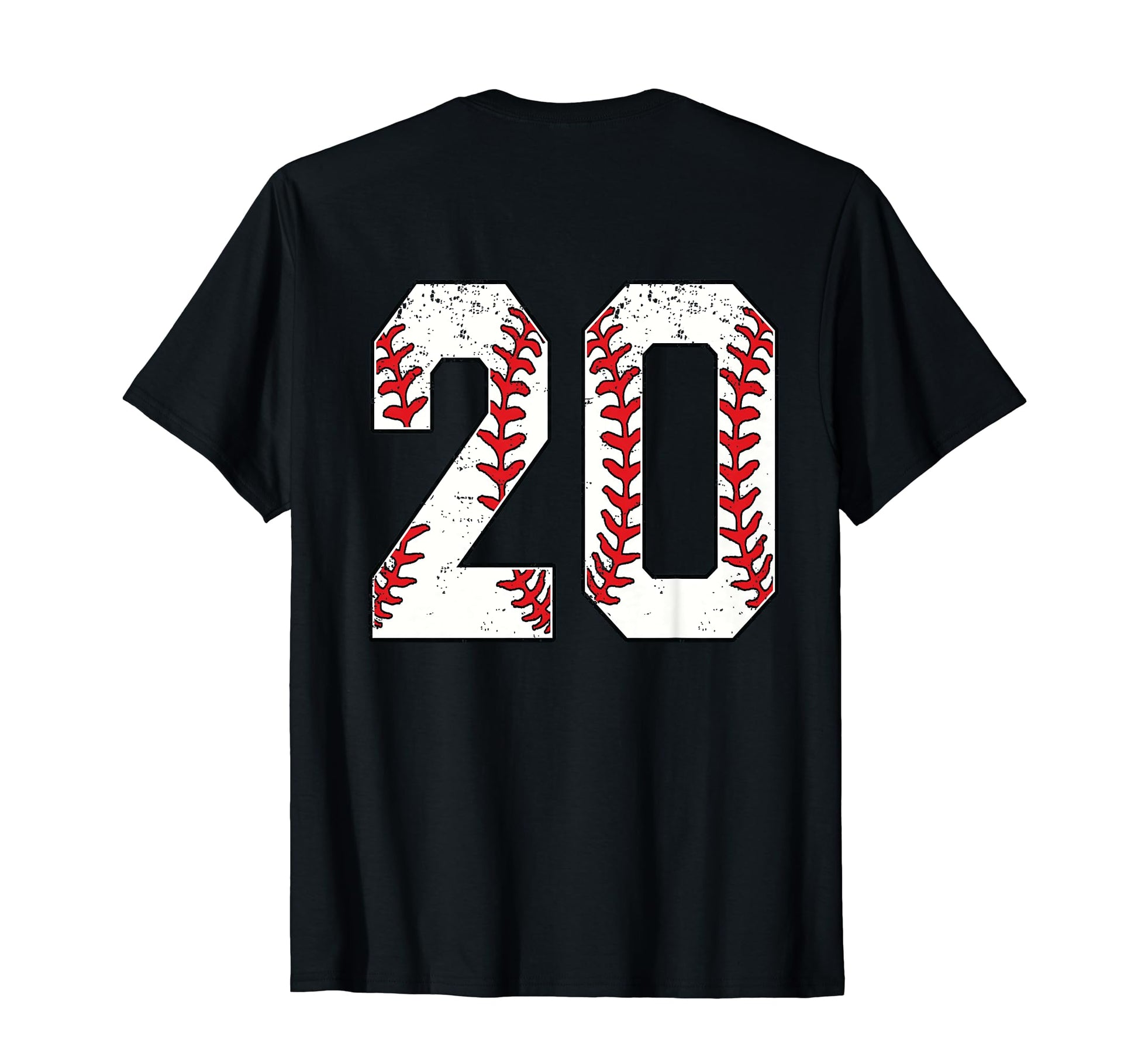 Number 20 Baseball Jersey Number 20 Back T-Shirt - Graphic Print for Adults - T-Shirt, Sweatshirt, Hoodie