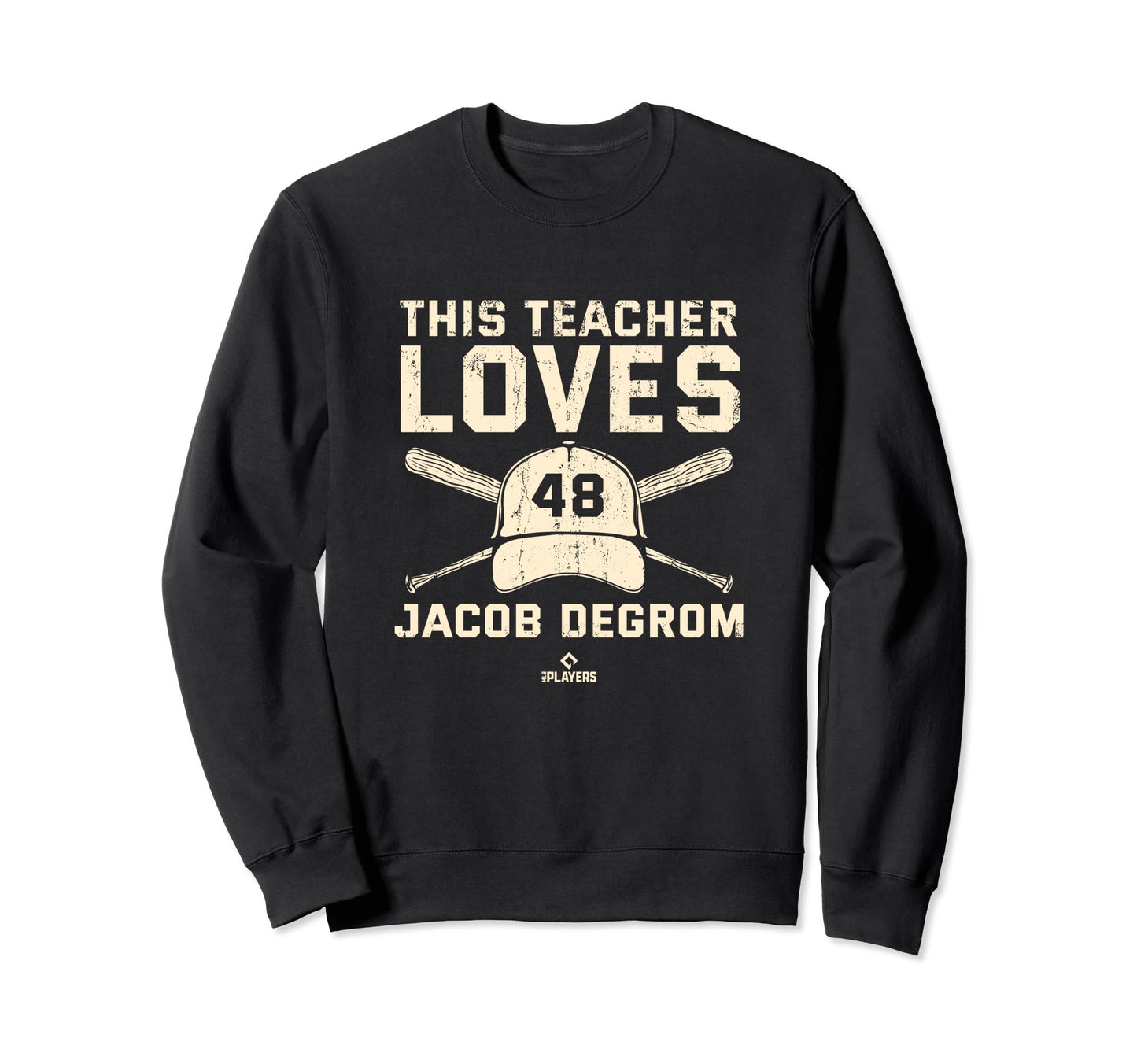 This Teacher Loves Jacob Degrom New Sweatshirt - Unique Graphic for Adults - T-Shirt, Sweatshirt, Hoodie