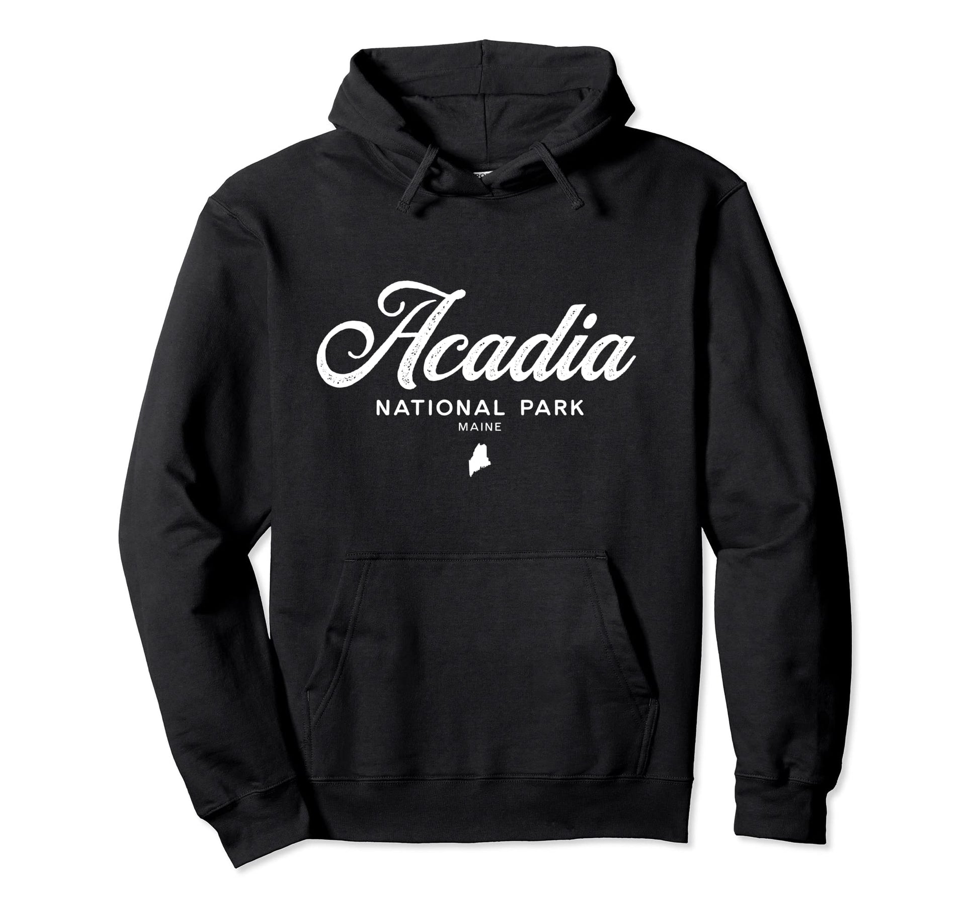 Acadia National Park Maine Hoodie - Minimalist Print Unisex - T-Shirt, Sweatshirt, Hoodie