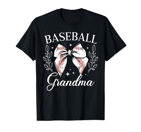 Baseball Grandma Baseball Player Grandma T-Shirt - Minimalist Print Unisex - T-Shirt, Sweatshirt, Hoodie