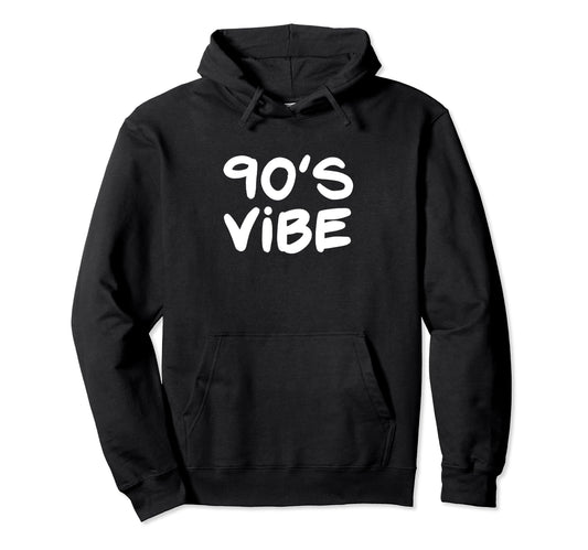 90S Vibe 1990S Costume Nineties Hoodie - Novelty Apparel for Adults - T-Shirt, Sweatshirt, Hoodie