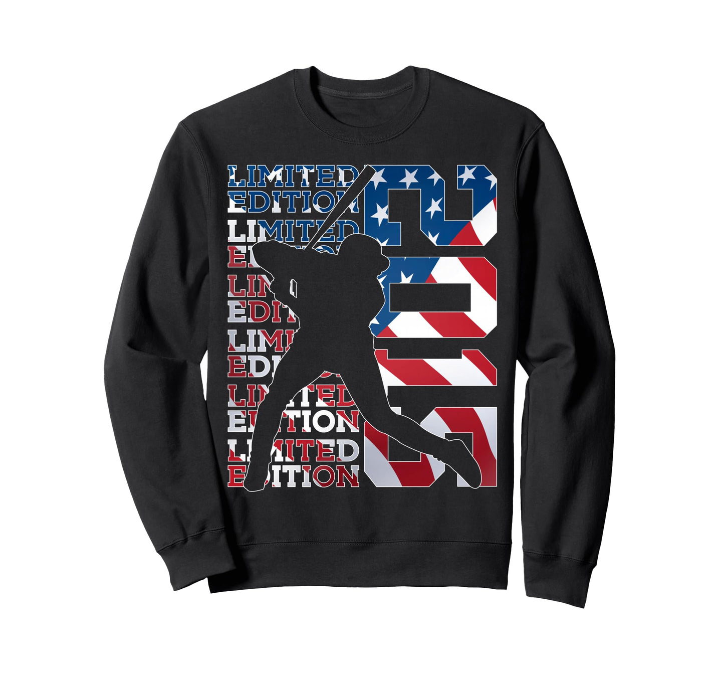 2015 Baseball 11Th Birthday Sweatshirt - Novelty Apparel for Adults - T-Shirt, Sweatshirt, Hoodie