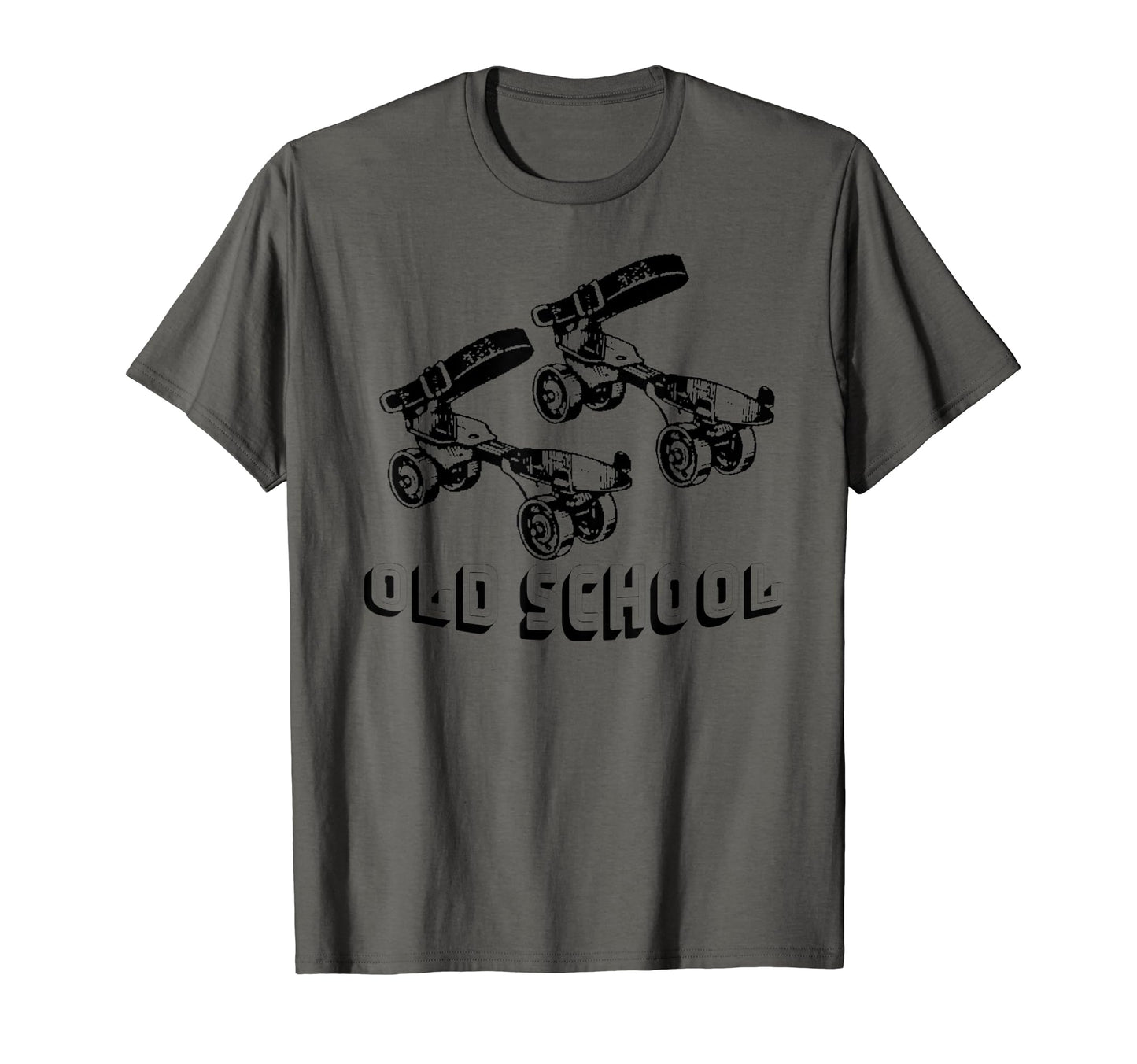 Funny Old School Clamp Roller Skates T-Shirt - Graphic Print Men Women - T-Shirt, Sweatshirt, Hoodie