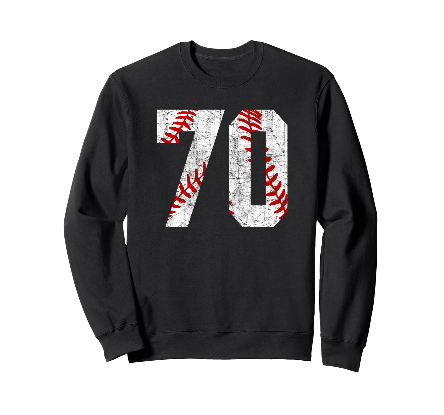 Baseball Mom 70 Jersey Baseball Sweatshirt - Custom Art Print for Adults - T-Shirt, Sweatshirt, Hoodie