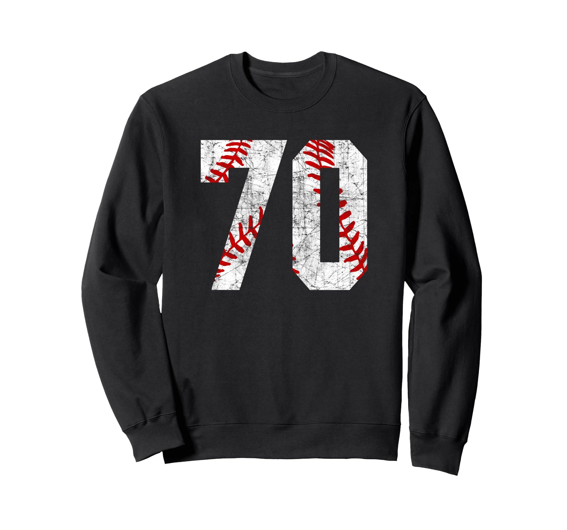 Baseball Mom 70 Jersey Baseball Sweatshirt - Custom Art Print for Adults - T-Shirt, Sweatshirt, Hoodie