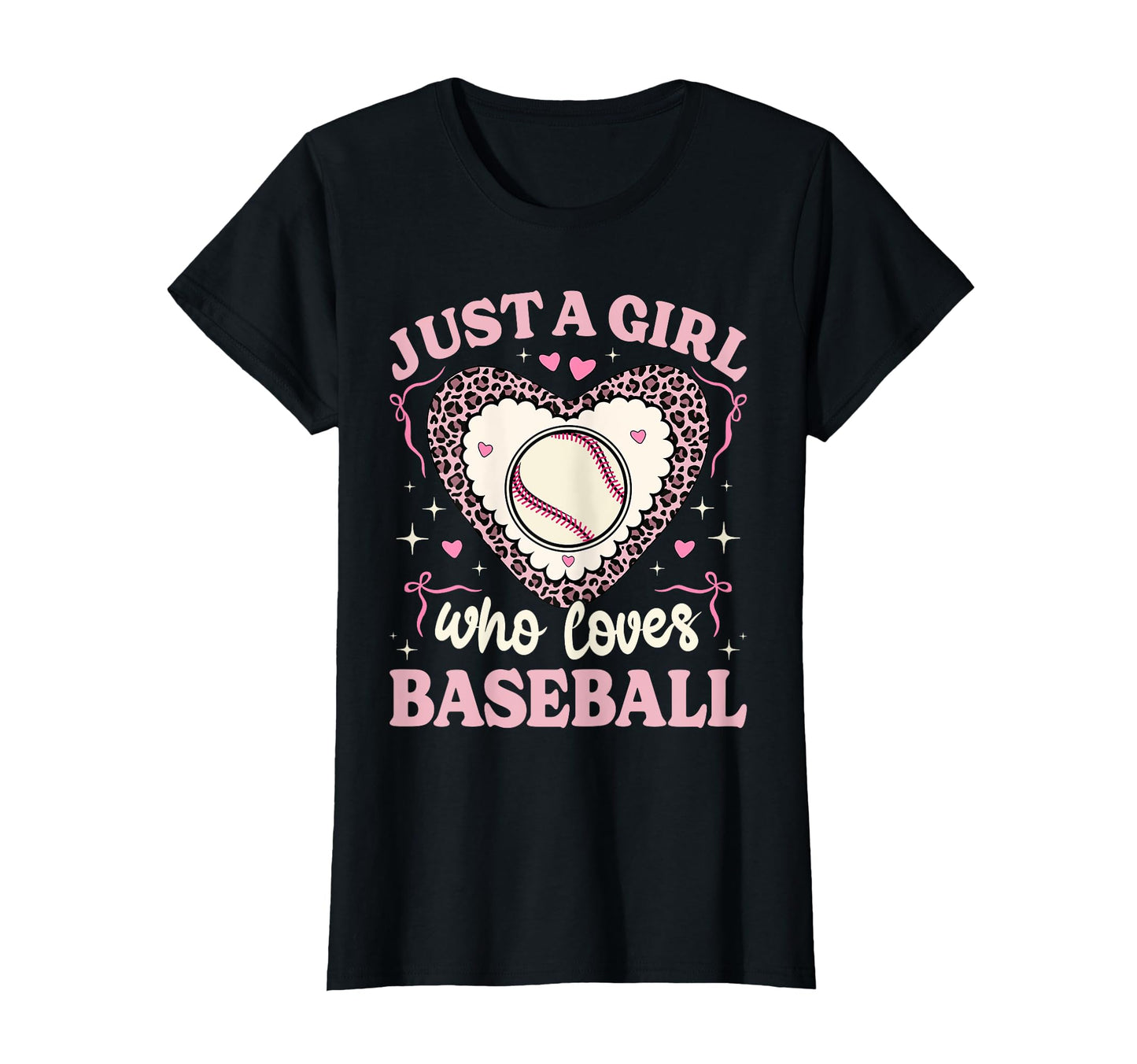 Just Who Loves Baseball Leopard Baseball T-Shirt - Unique Graphic Men Women - T-Shirt, Sweatshirt, Hoodie