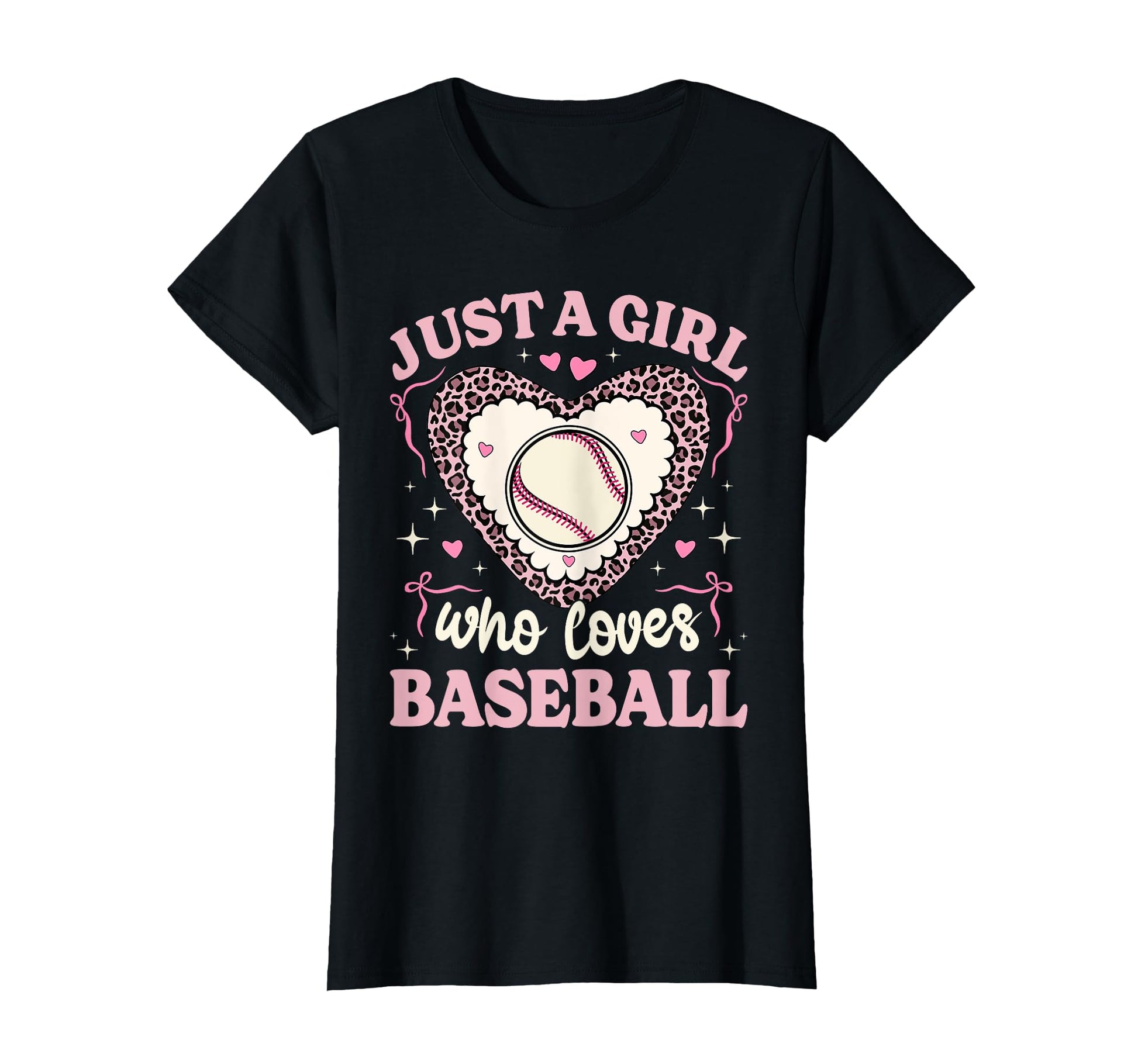 Just Who Loves Baseball Leopard Baseball T-Shirt - Unique Graphic Men Women - T-Shirt, Sweatshirt, Hoodie