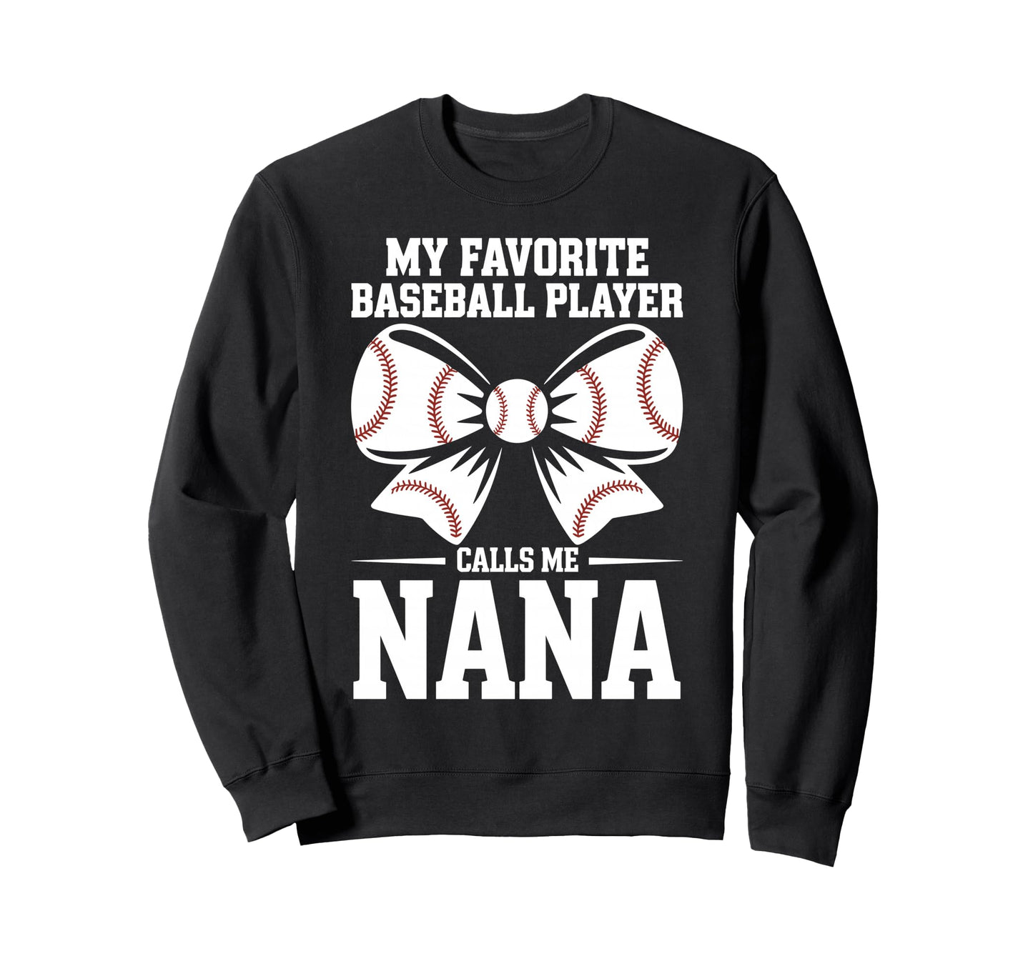 My Favorite Baseball Player Sweatshirt - Aesthetic Graphic for Adults - T-Shirt, Sweatshirt, Hoodie