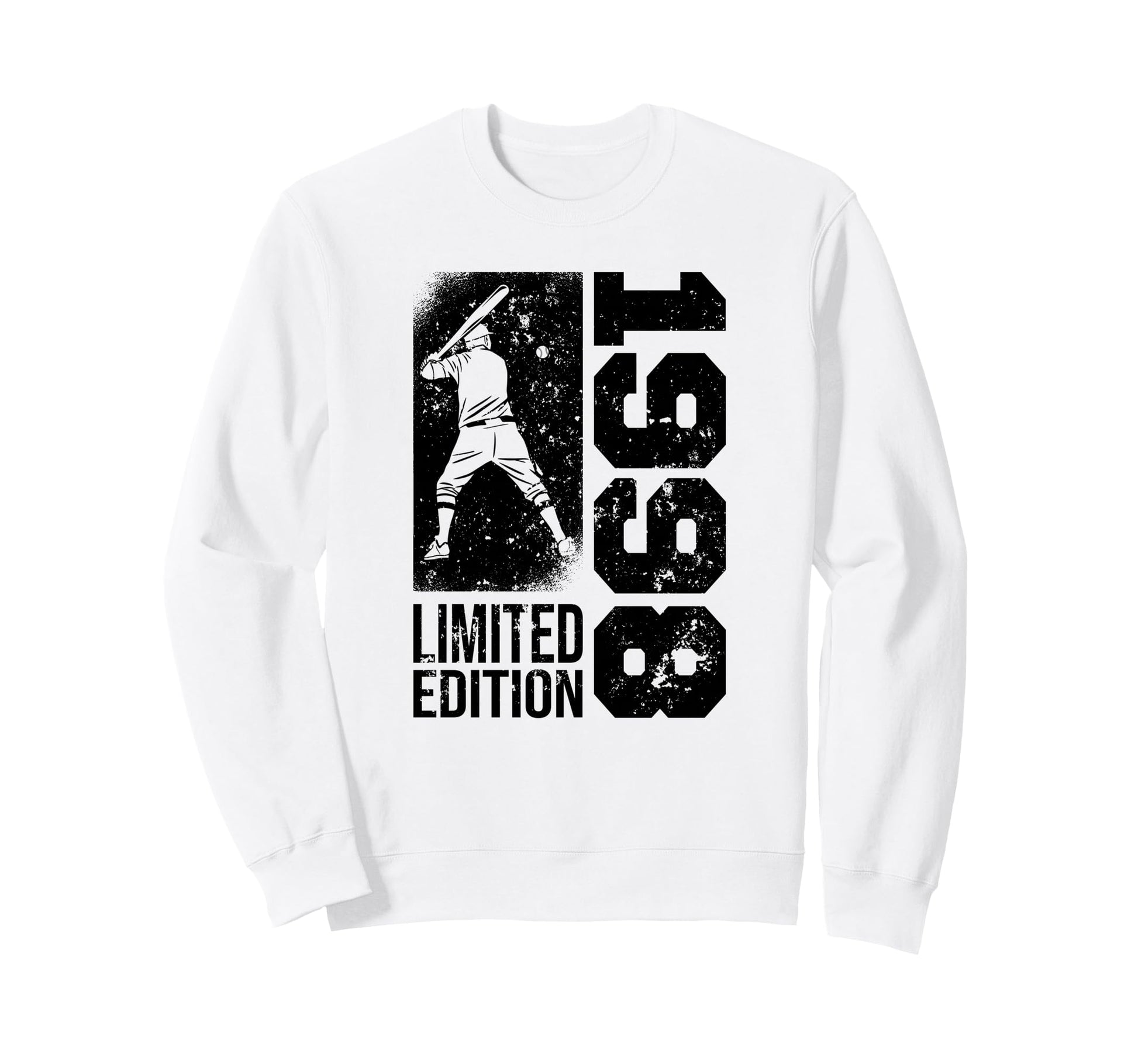 Baseball Player Born 1998 Birthday Sweatshirt - Unique Graphic Unisex - T-Shirt, Sweatshirt, Hoodie