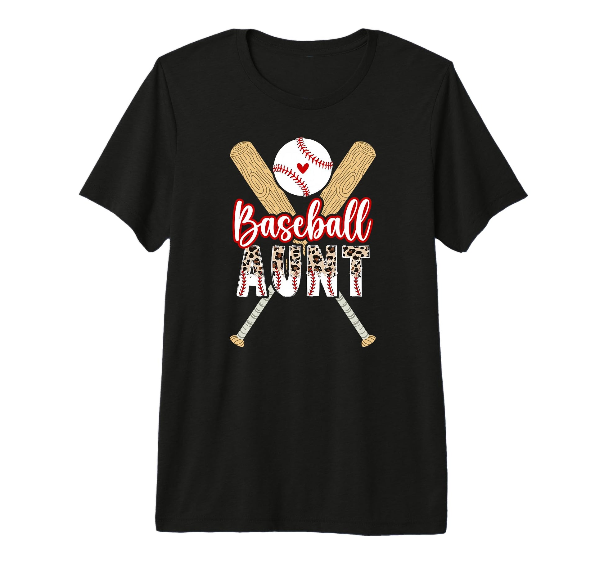 Baseball Aunt Baseball Player Auntie T-Shirt - Novelty Apparel Unisex - T-Shirt, Sweatshirt, Hoodie