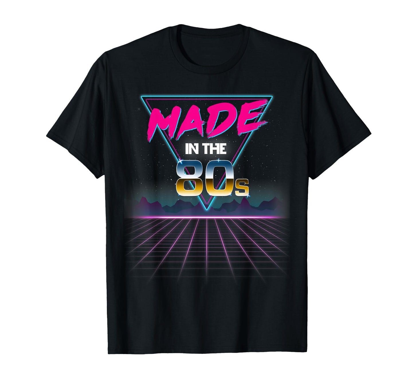 Made 80S 80S Grid T-Shirt - Aesthetic Graphic Men Women - T-Shirt, Sweatshirt, Hoodie