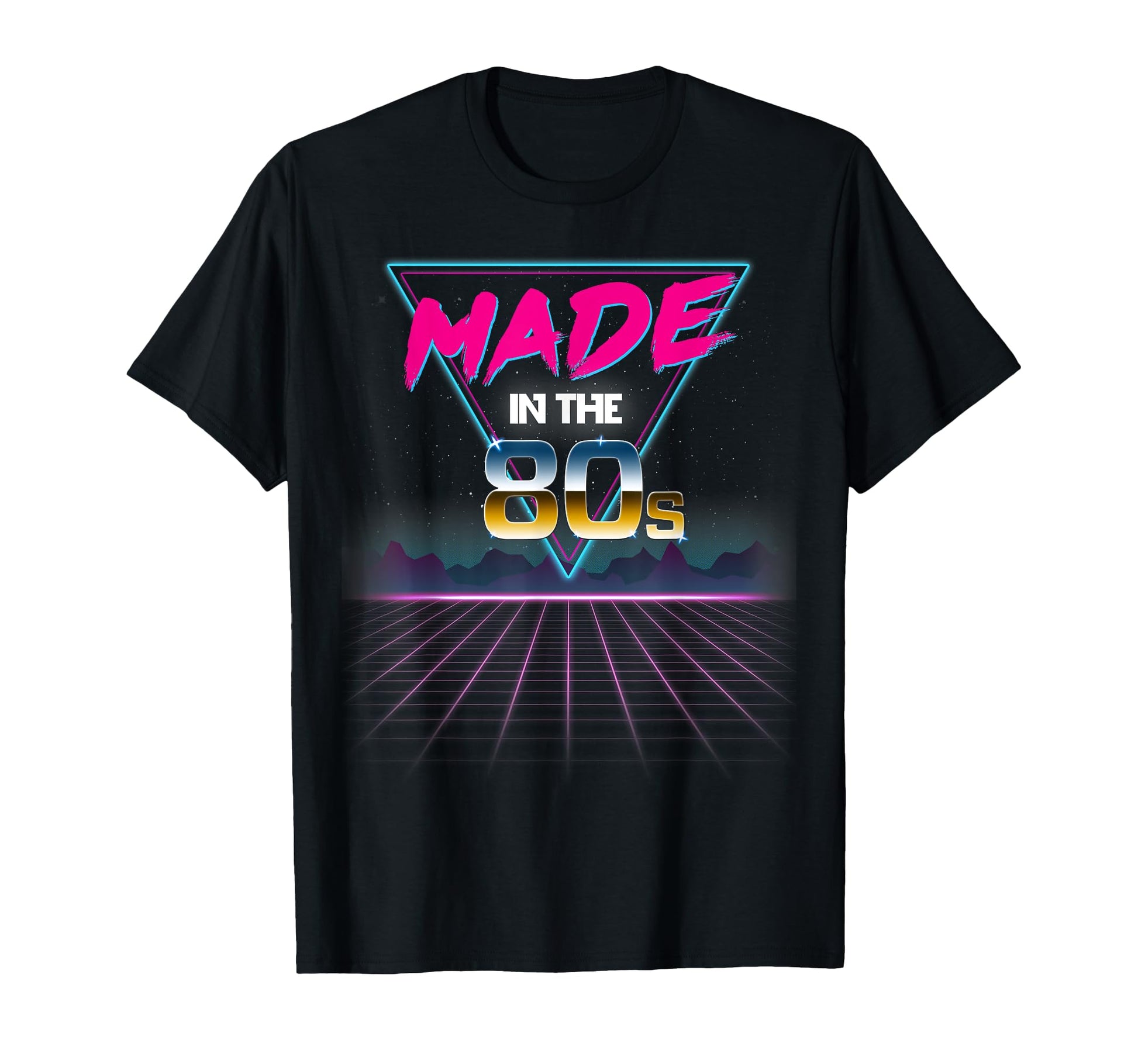 Made 80S 80S Grid T-Shirt - Aesthetic Graphic Men Women - T-Shirt, Sweatshirt, Hoodie