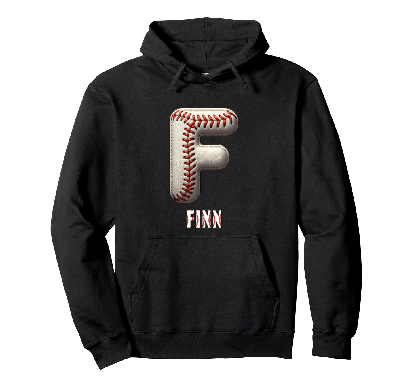 Baseball Home Run Jonah Initial Letter Hoodie - Streetwear Style Unisex - T-Shirt, Sweatshirt, Hoodie