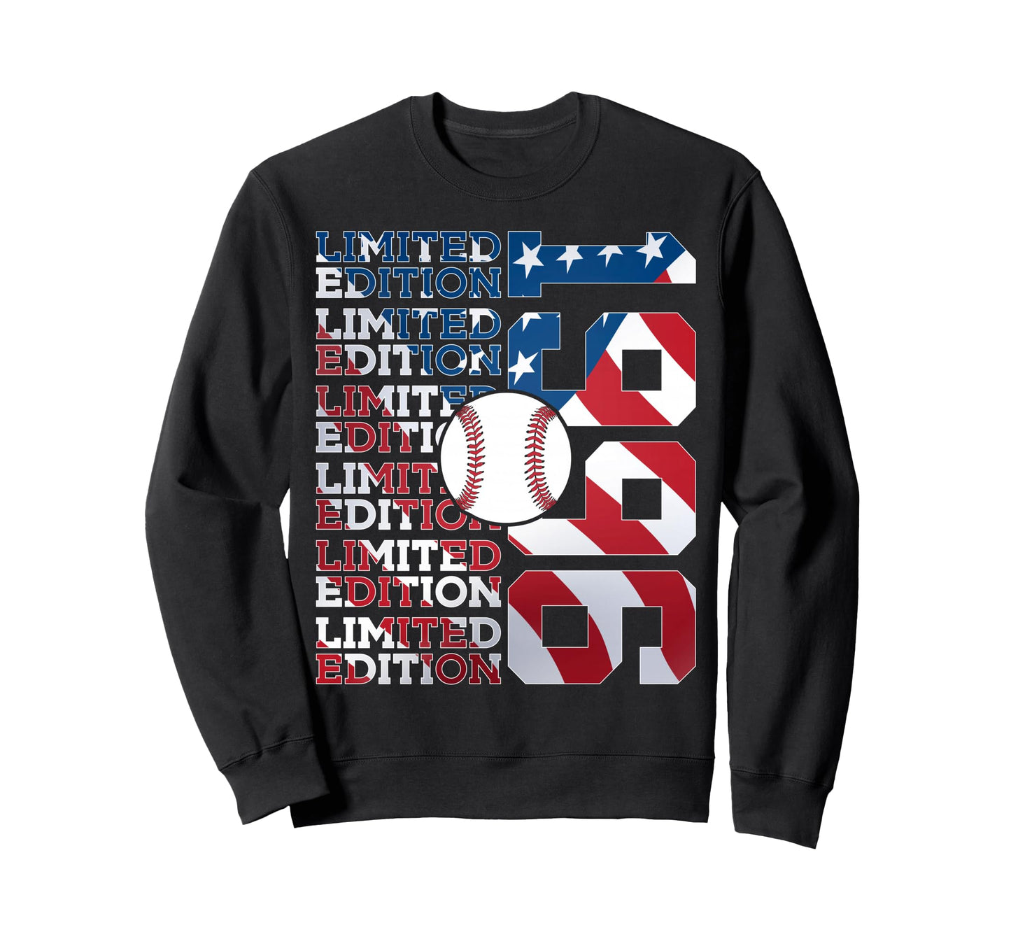 1996 Baseball 30Th Birthday Sweatshirt - Streetwear Style Unisex - T-Shirt, Sweatshirt, Hoodie