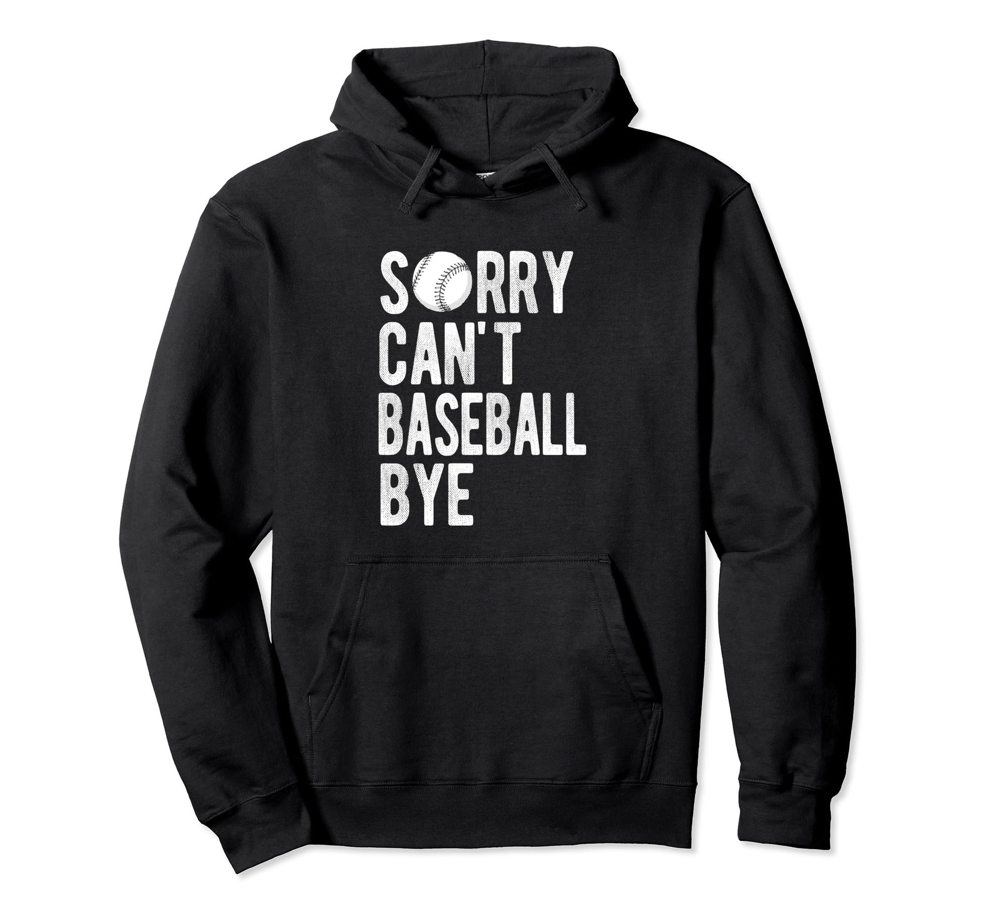 Baseball Game Stadium Bye Athlete Hoodie - Casual Everyday Wear Unisex - T-Shirt, Sweatshirt, Hoodie