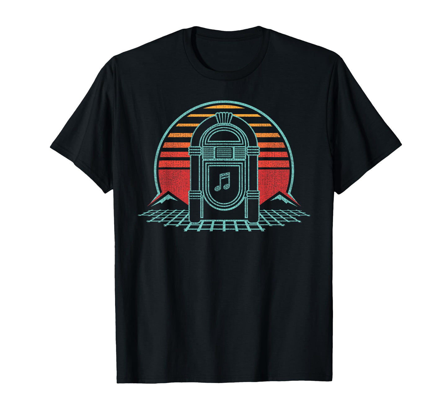 Jukebox 80S Karaoke Gift T-Shirt - Novelty Apparel Unisex - T-Shirt, Sweatshirt, Hoodie