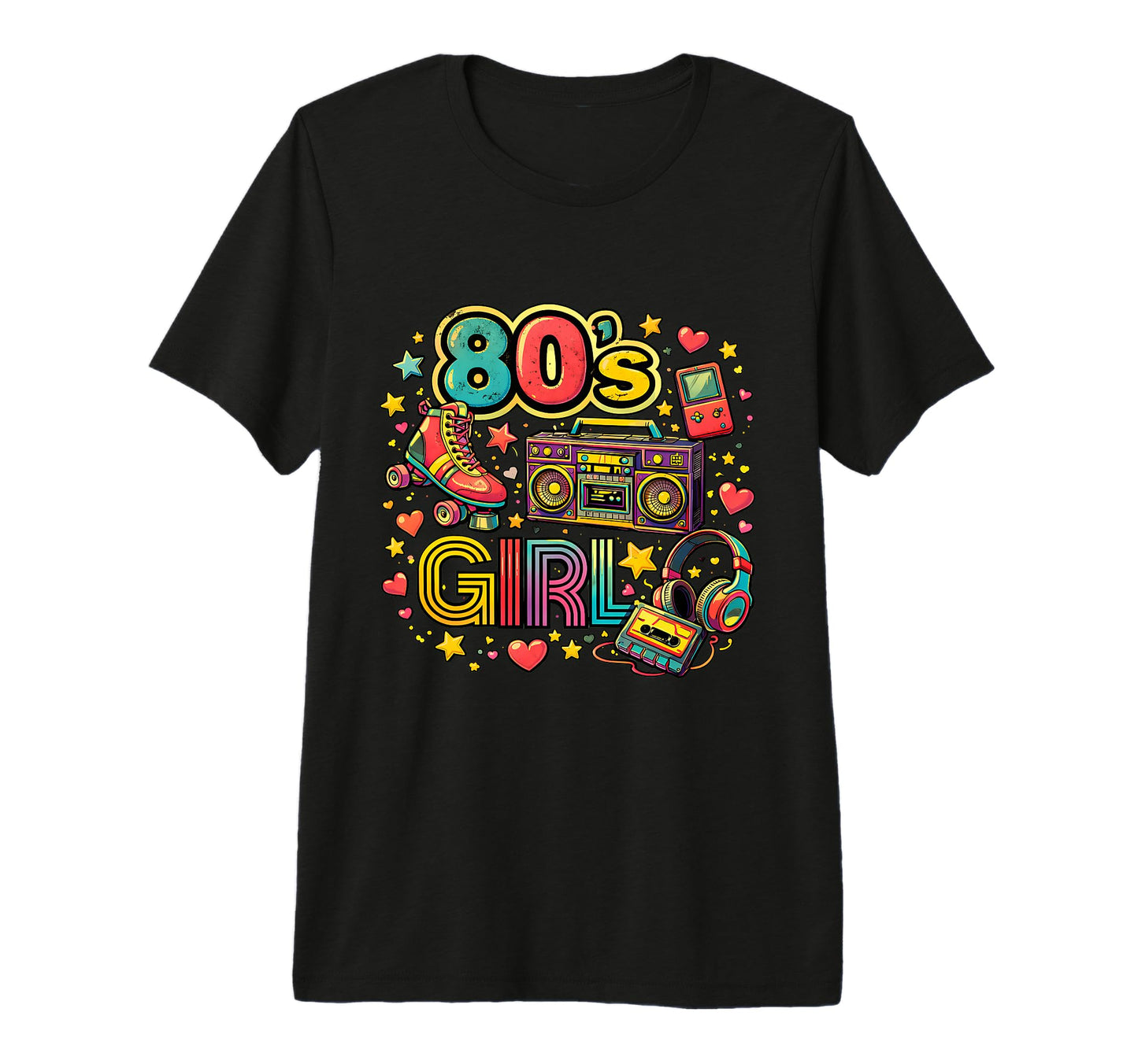 Fun Times 80S Roller Skate Vibe Tri Blend T-Shirt - Unique Graphic Unisex - T-Shirt, Sweatshirt, Hoodie