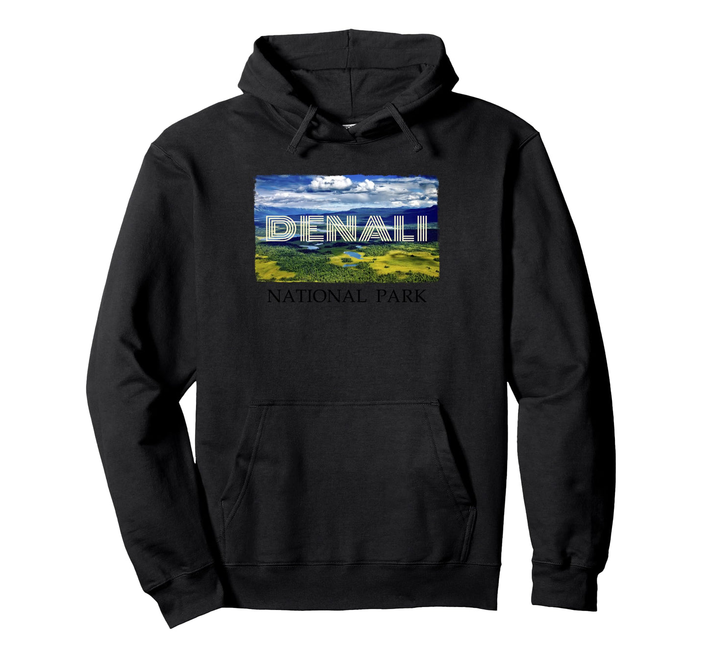 Denali Alaska National Park Hoodie - Unique Graphic Unisex - T-Shirt, Sweatshirt, Hoodie