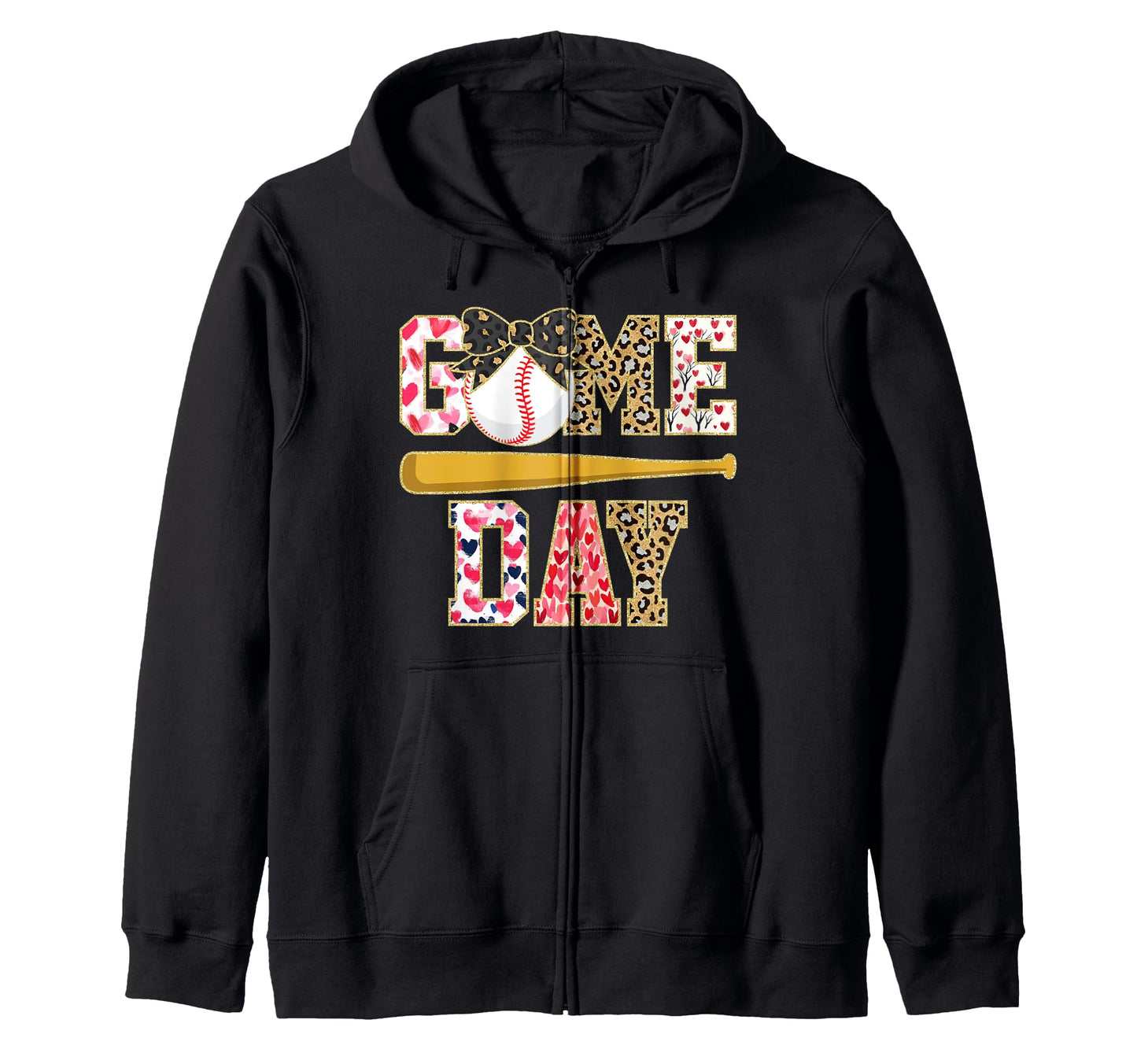 Game Day Baseball Softball Bat Gift T-Shirt - Unique Graphic for Adults - T-Shirt, Sweatshirt, Hoodie