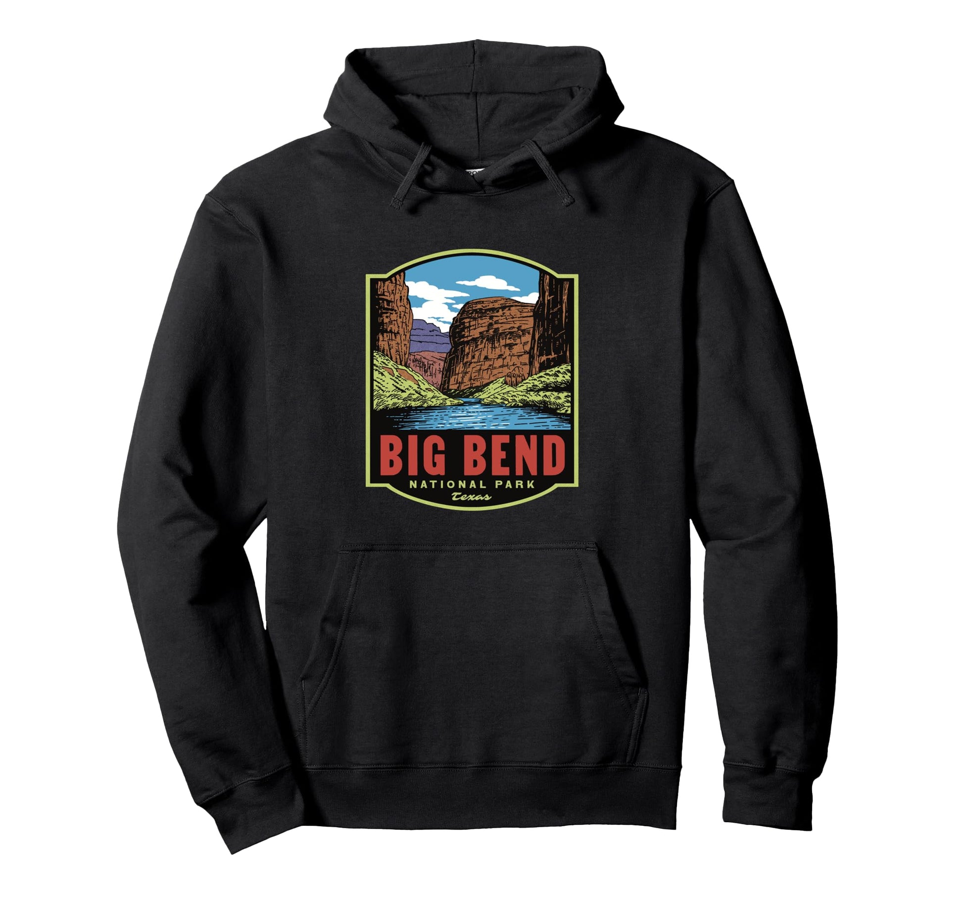 Big Bend National Park Texas Hoodie - Casual Everyday Wear Unisex - T-Shirt, Sweatshirt, Hoodie