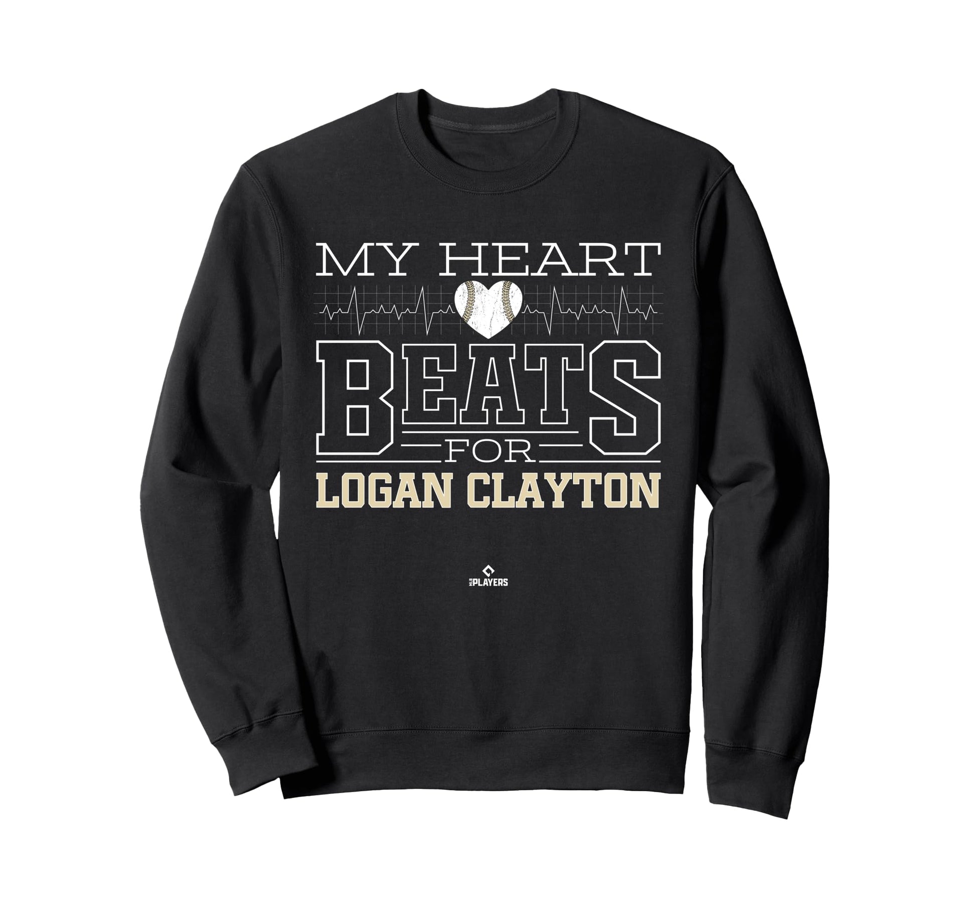 My Heart Beats Logan Clayton Prospect Sweatshirt - Unique Graphic Unisex - T-Shirt, Sweatshirt, Hoodie